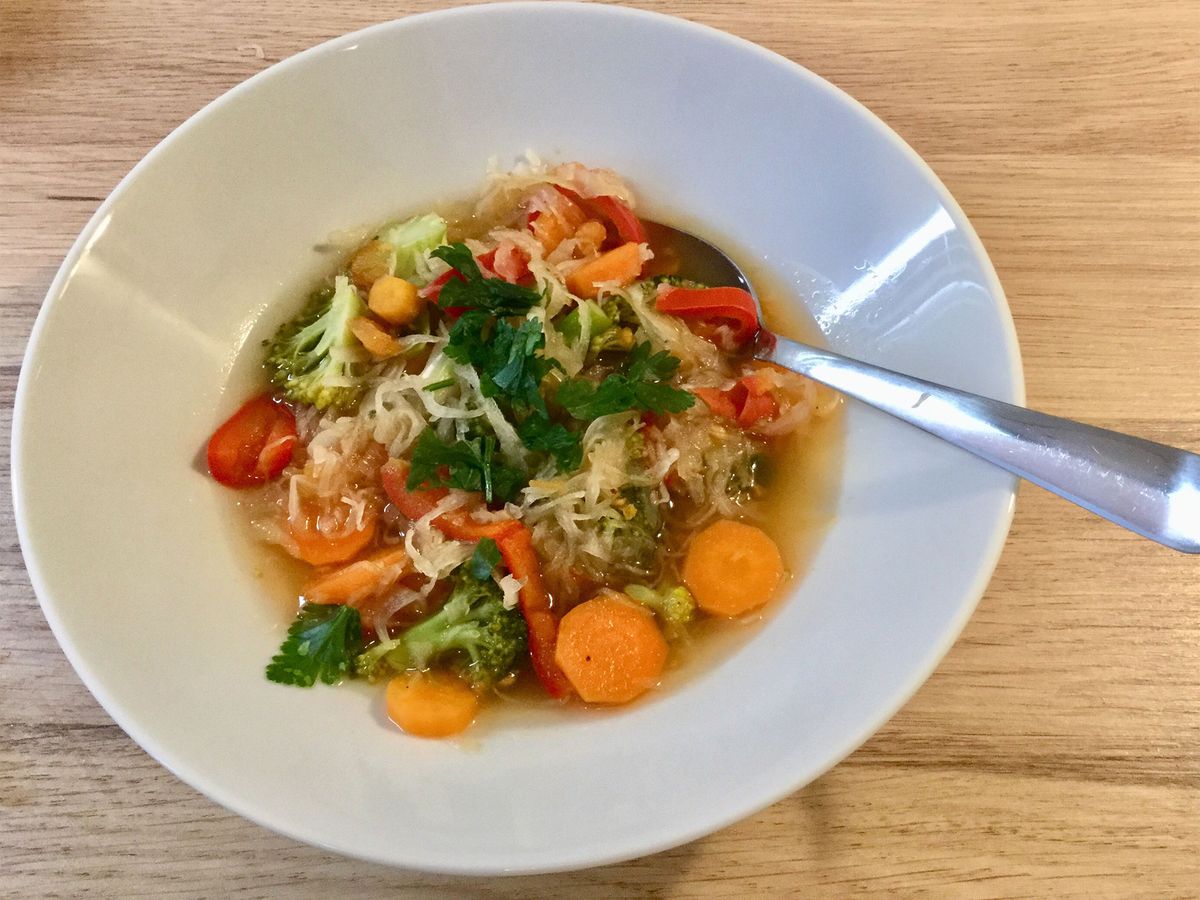 Winter sauerkraut soup | Recipe | Kitchen Stories