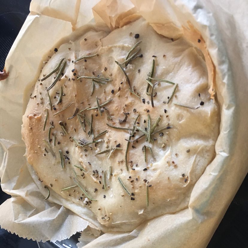 Vegan Rosemary Cheese