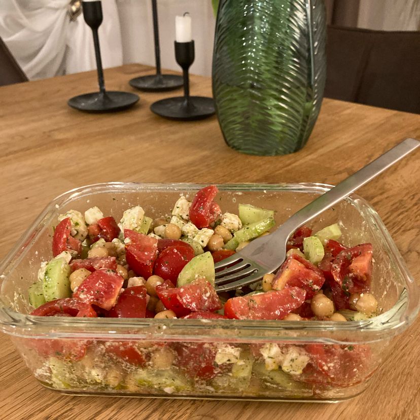 Kichererbsen Salat