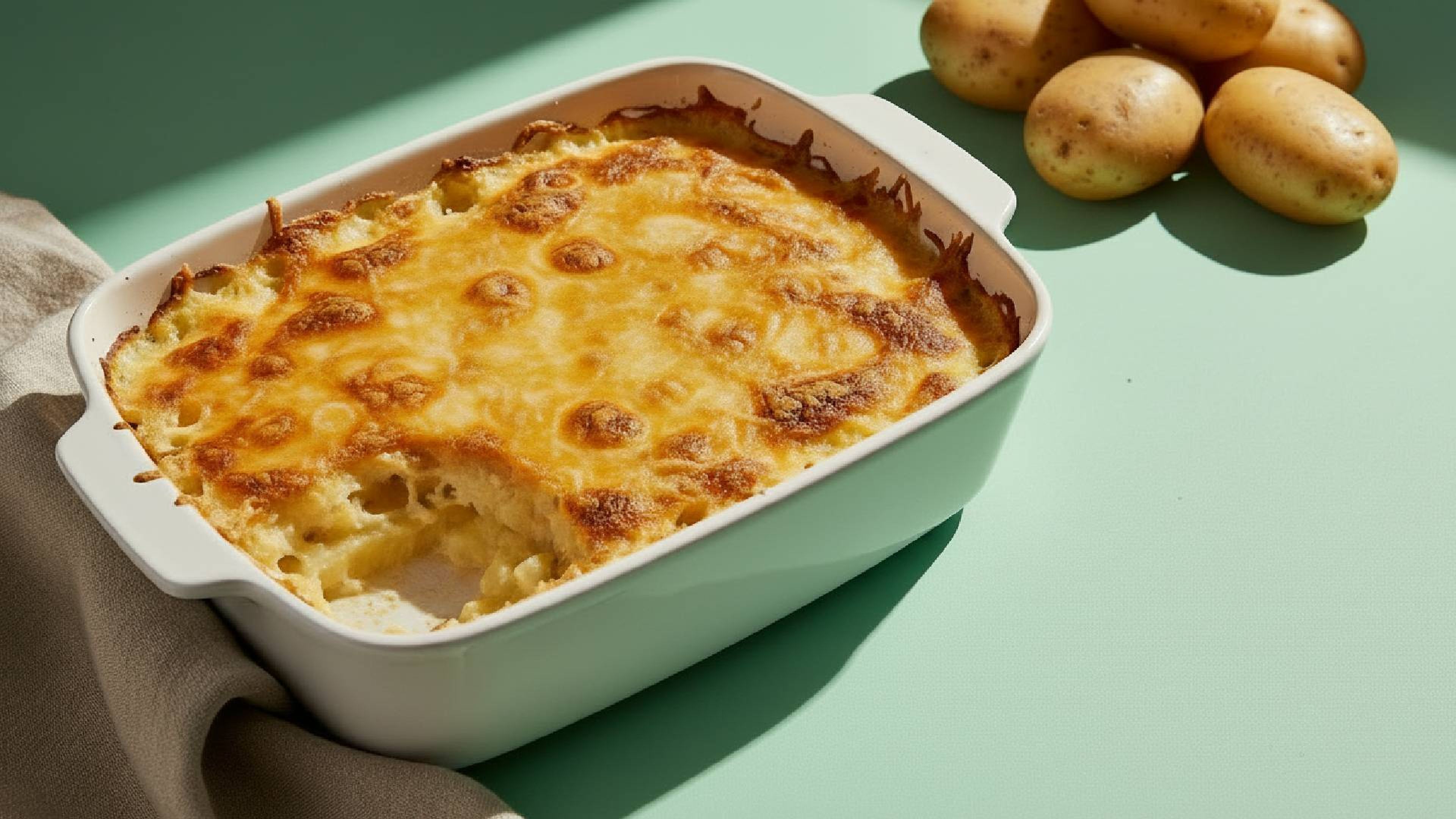 Kartoffeln Romanoff: cremiger Auflauf aus dem Ofen
