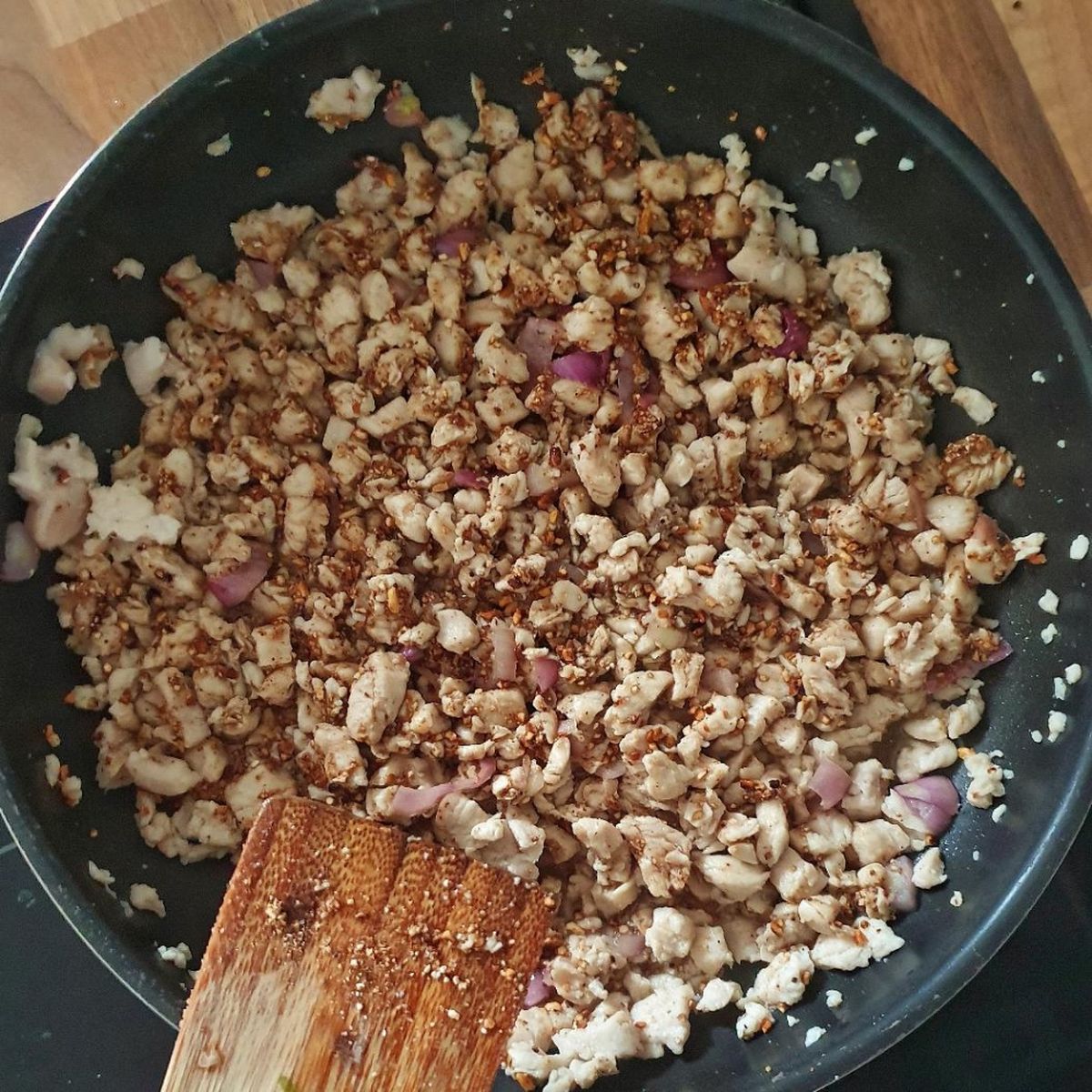 Laab Gai Thailändischer Hähnchensalat Rezept Kitchen Stories