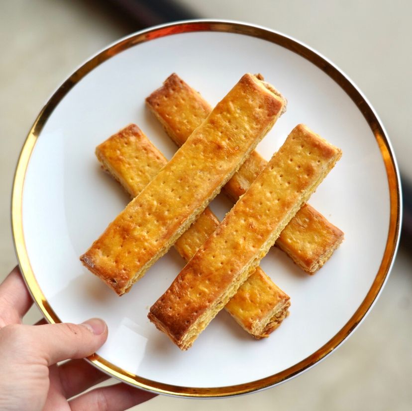 Salted Egg Yolk Biscuits