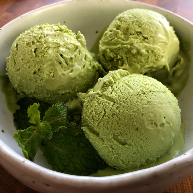 Easy Matcha Green Tea Ice Cream (no ice cream machine) Recipe