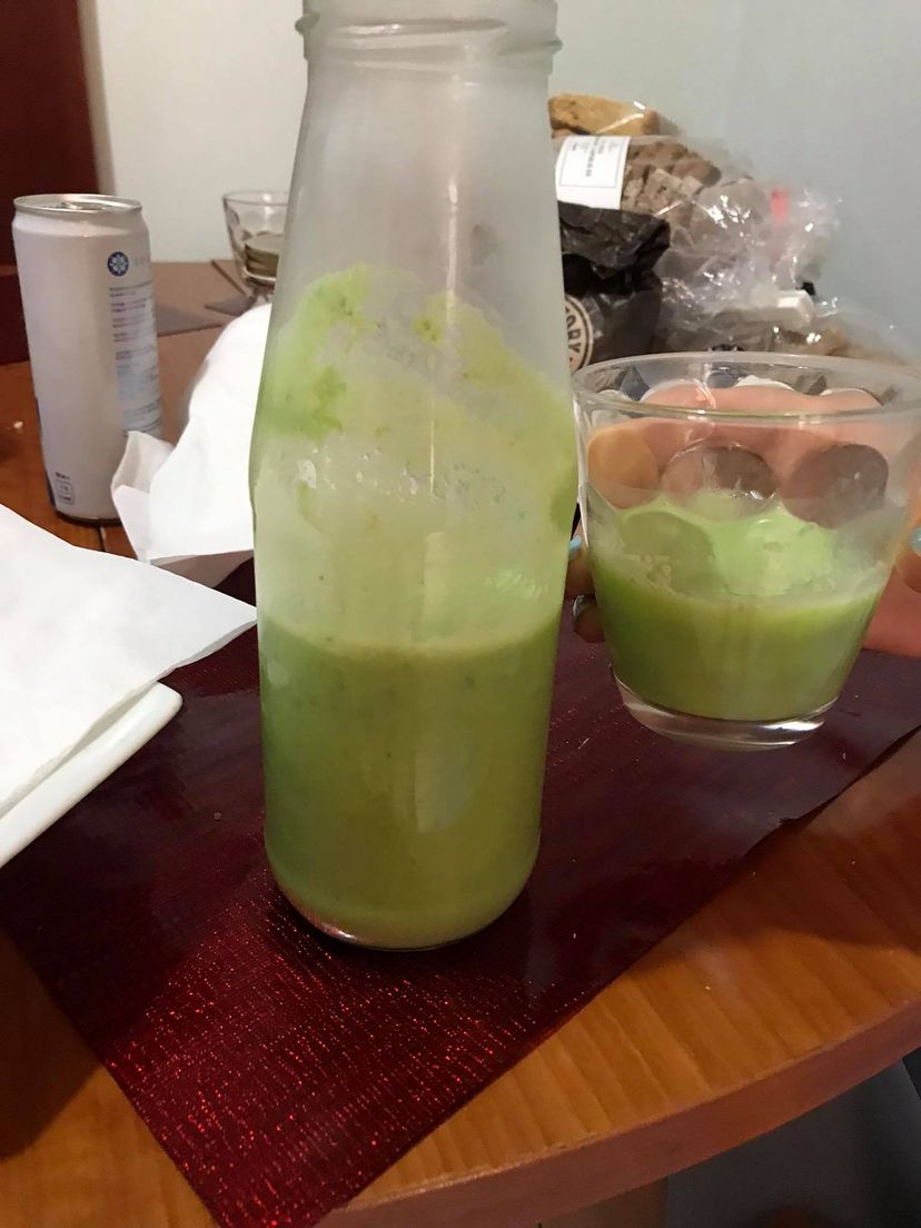 Tasty spinach smoothie