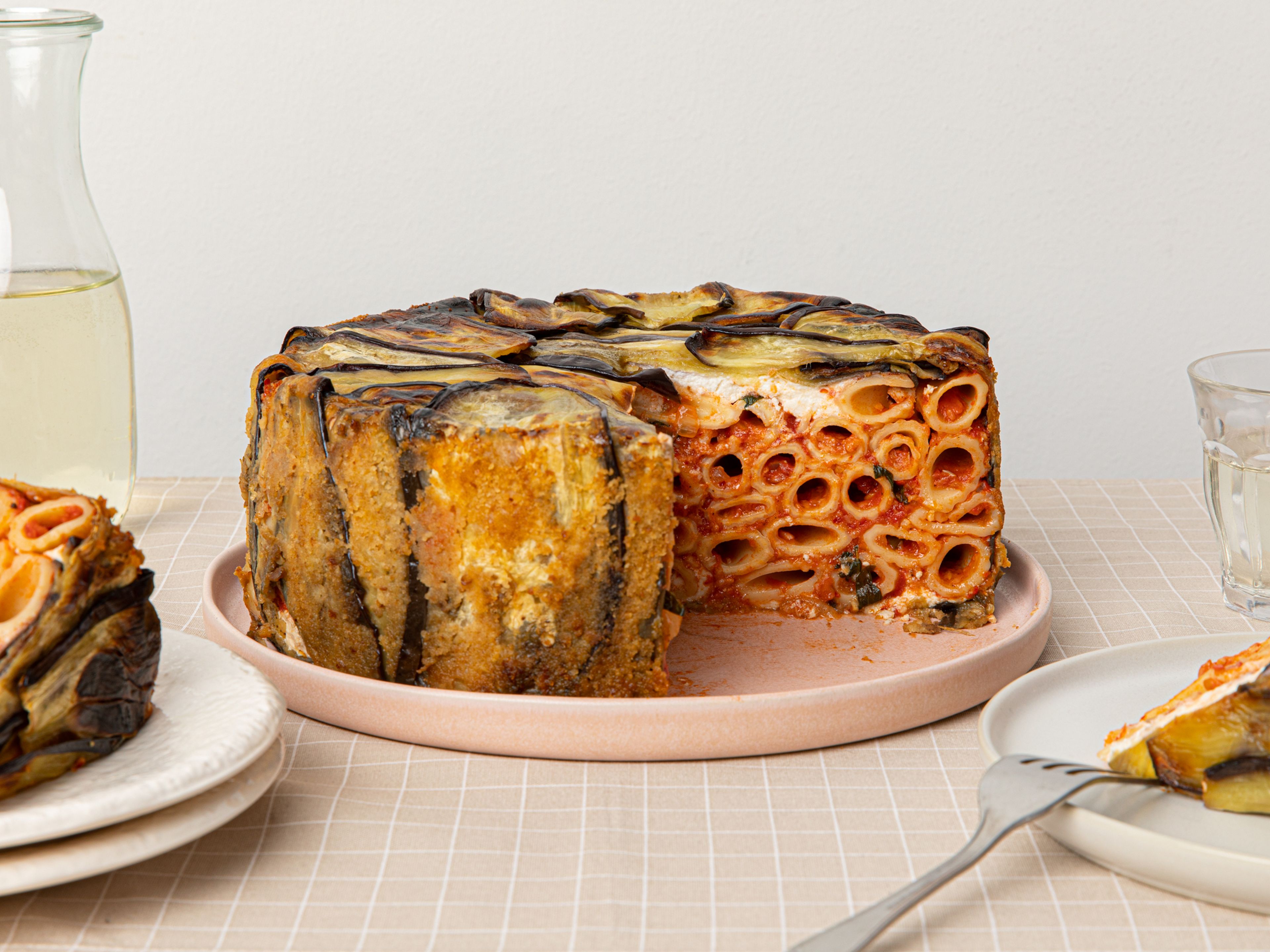 Timballo (italienischer Nudelkuchen)