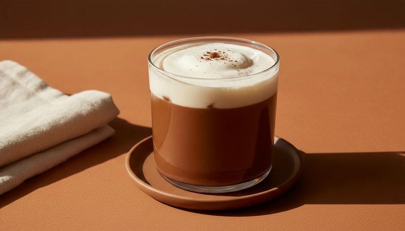 Hallo wach! Genieße einen köstlichen Latte Macchiato Pudding
