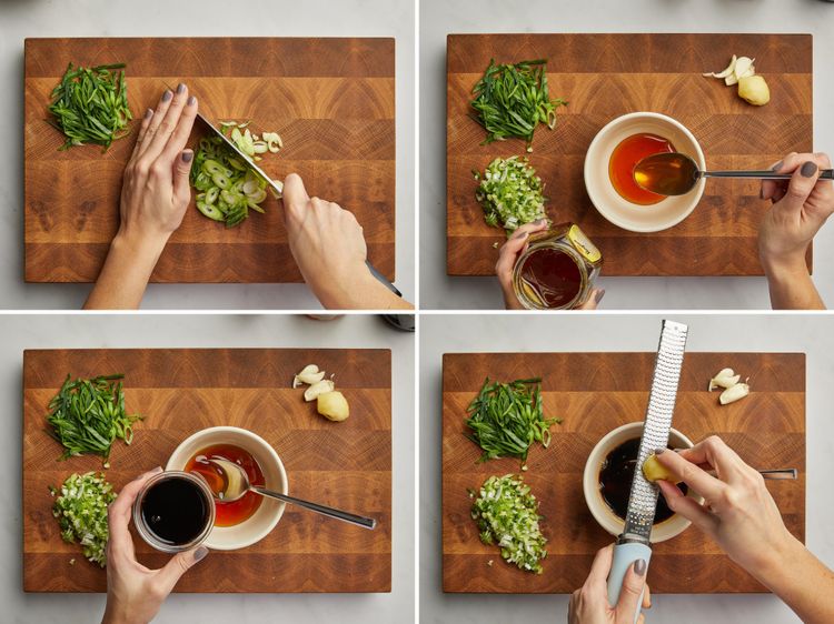 Asiatische Fleischbällchen mit Ingwer und Reis | Rezept | Kitchen Stories