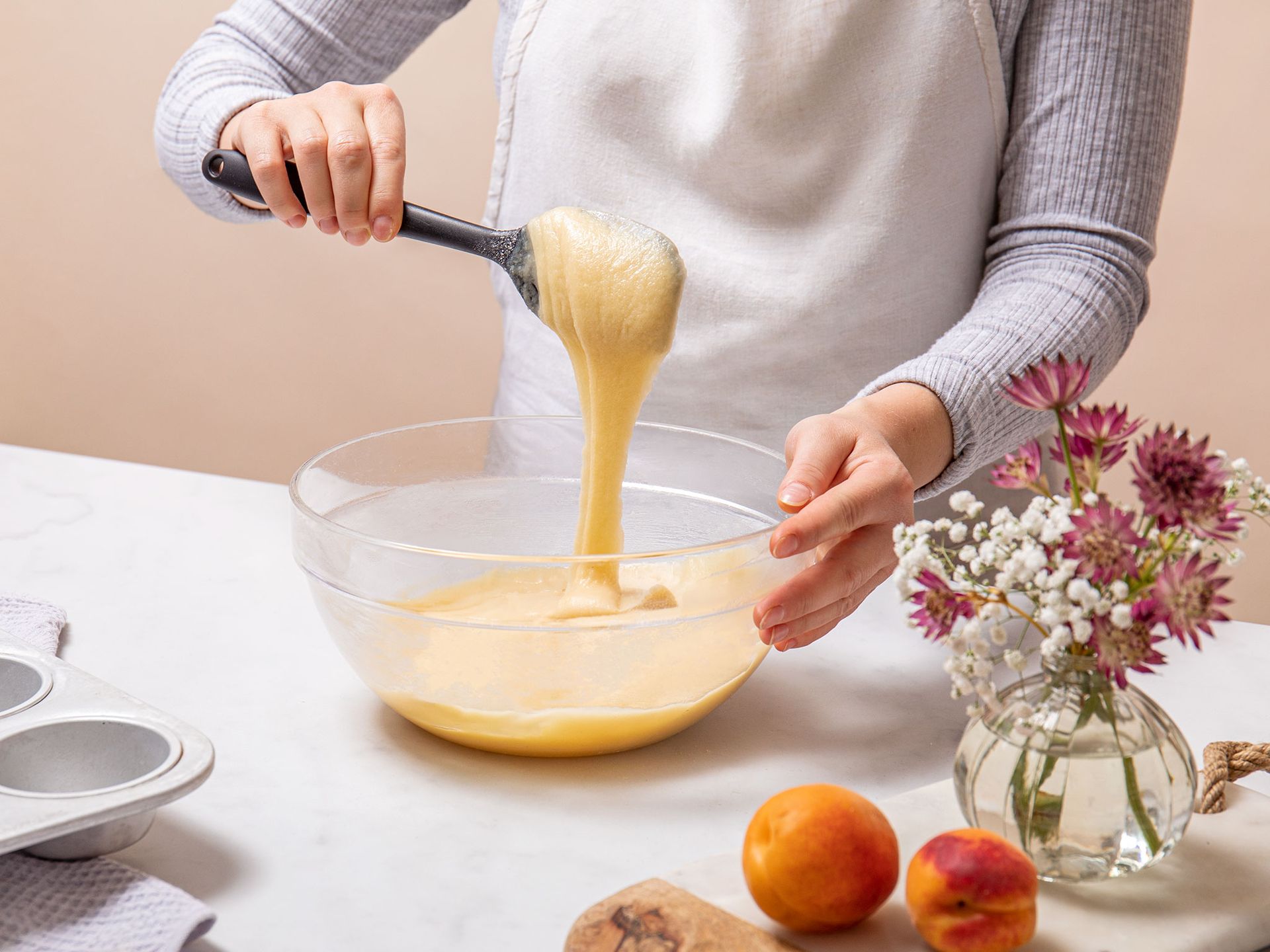 Aprikosenmuffins mit nutella® | Rezept | Kitchen Stories