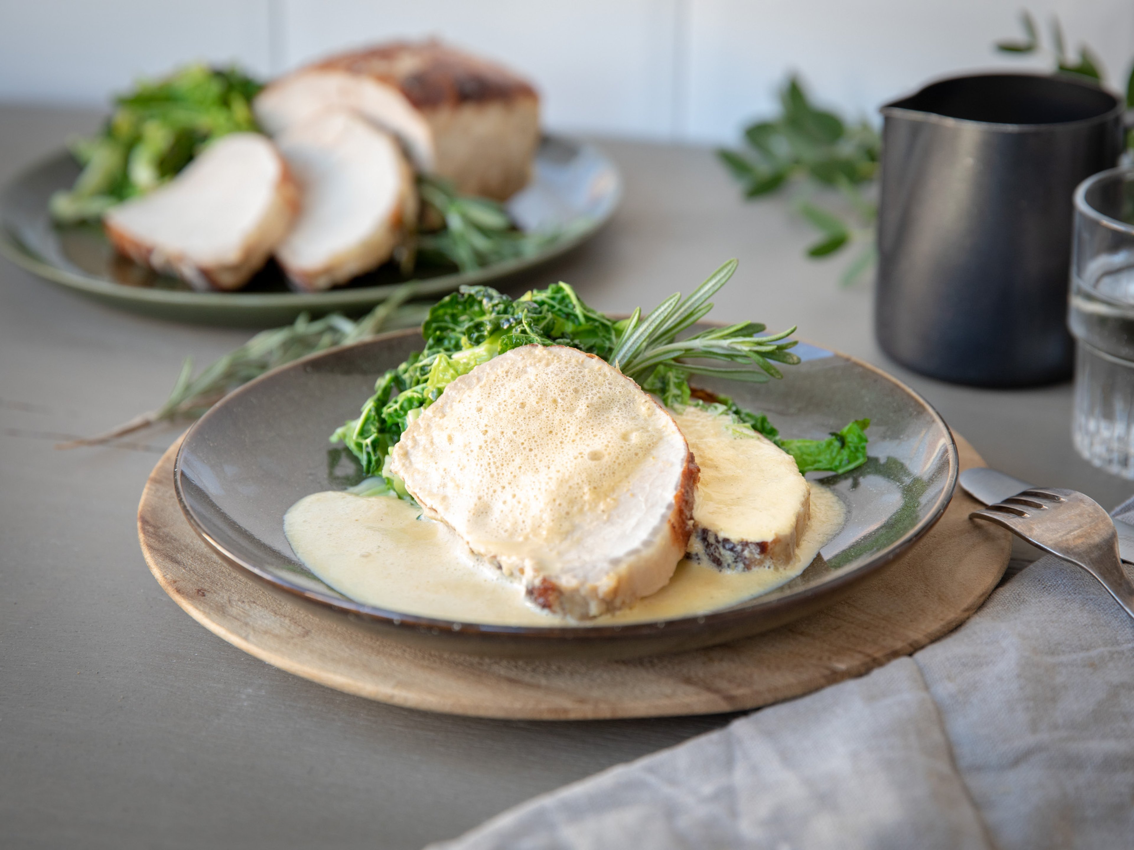 In Milch geschmorter Schweinebraten (Maiale al latte)