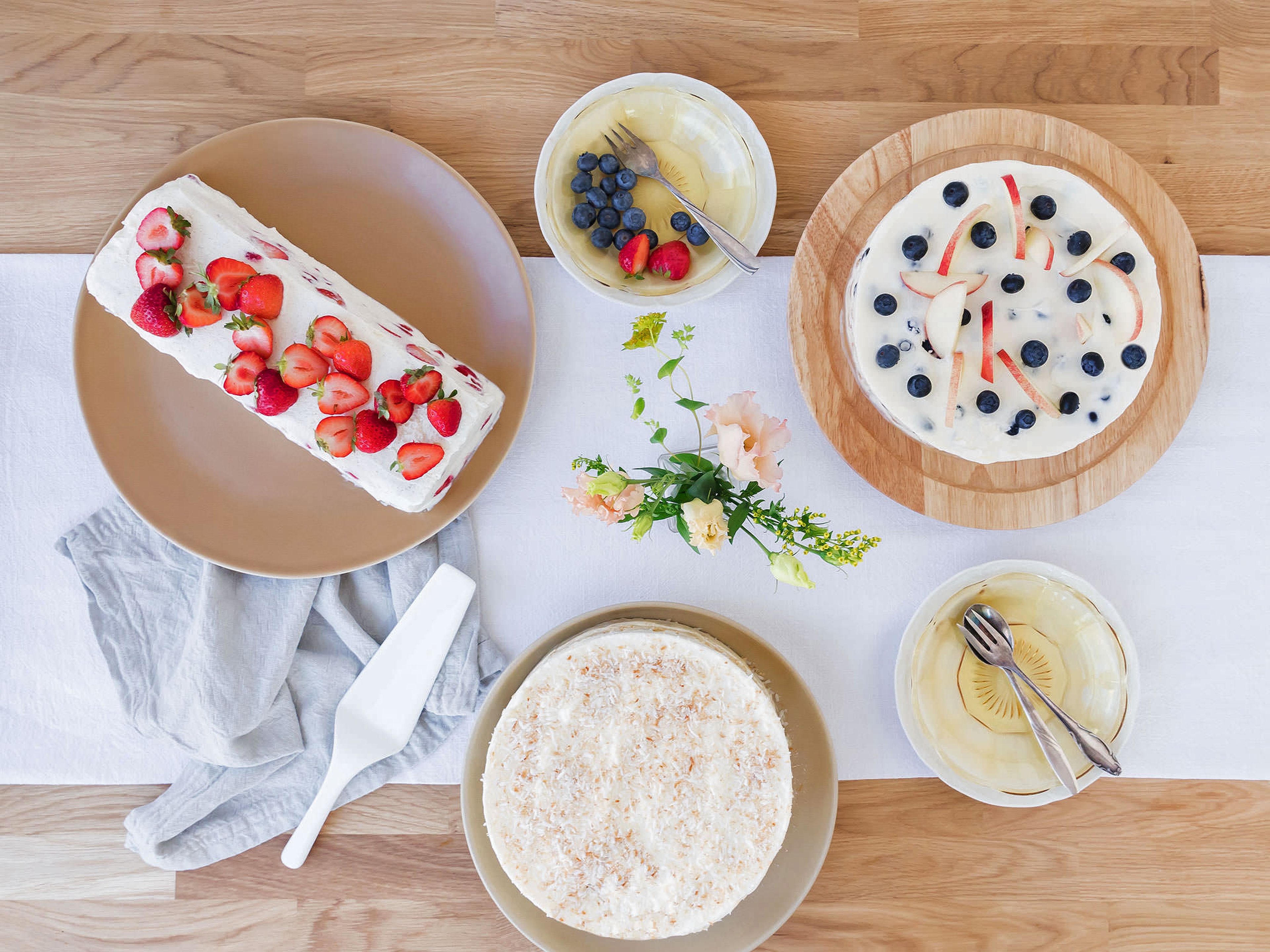 Icebox cakes, 3 ways