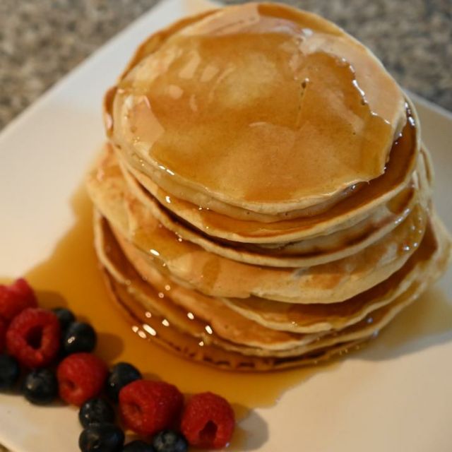 Thick American-style Pancakes | Recipe | Kitchen Stories