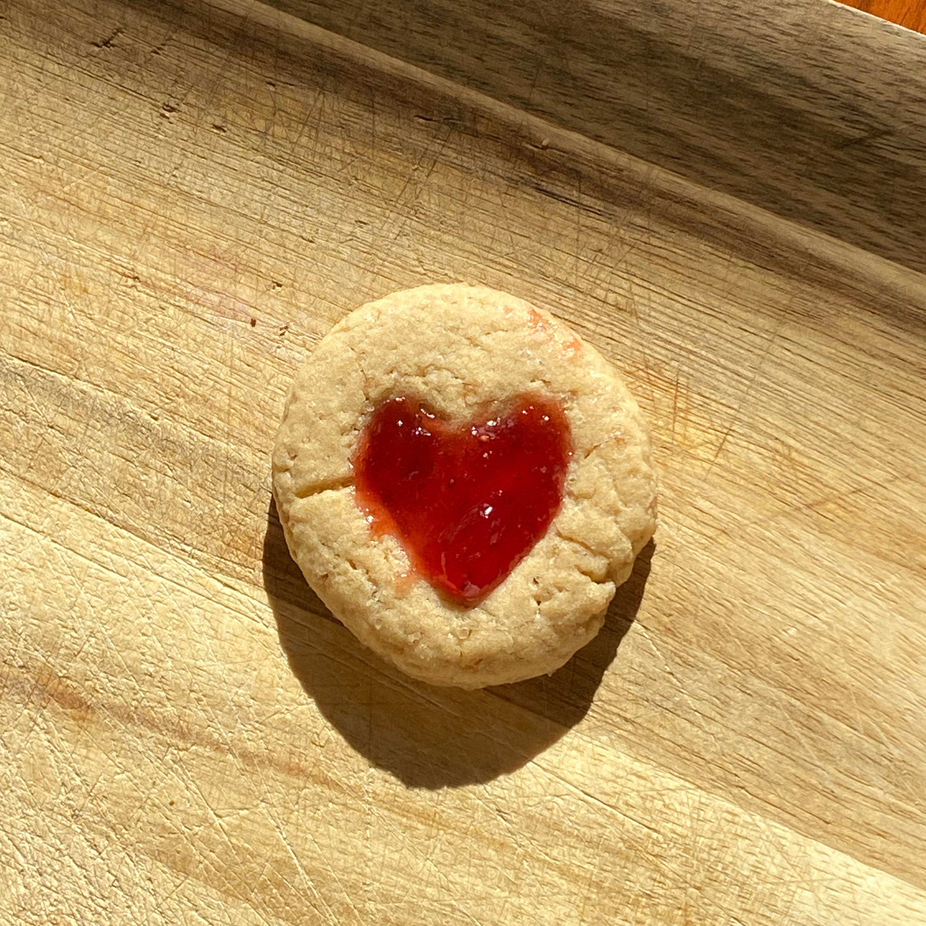 Heart Jam Cookies