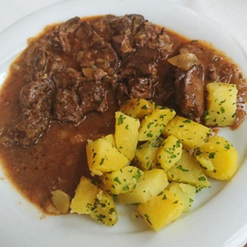 Geröstete Hühnerleber
