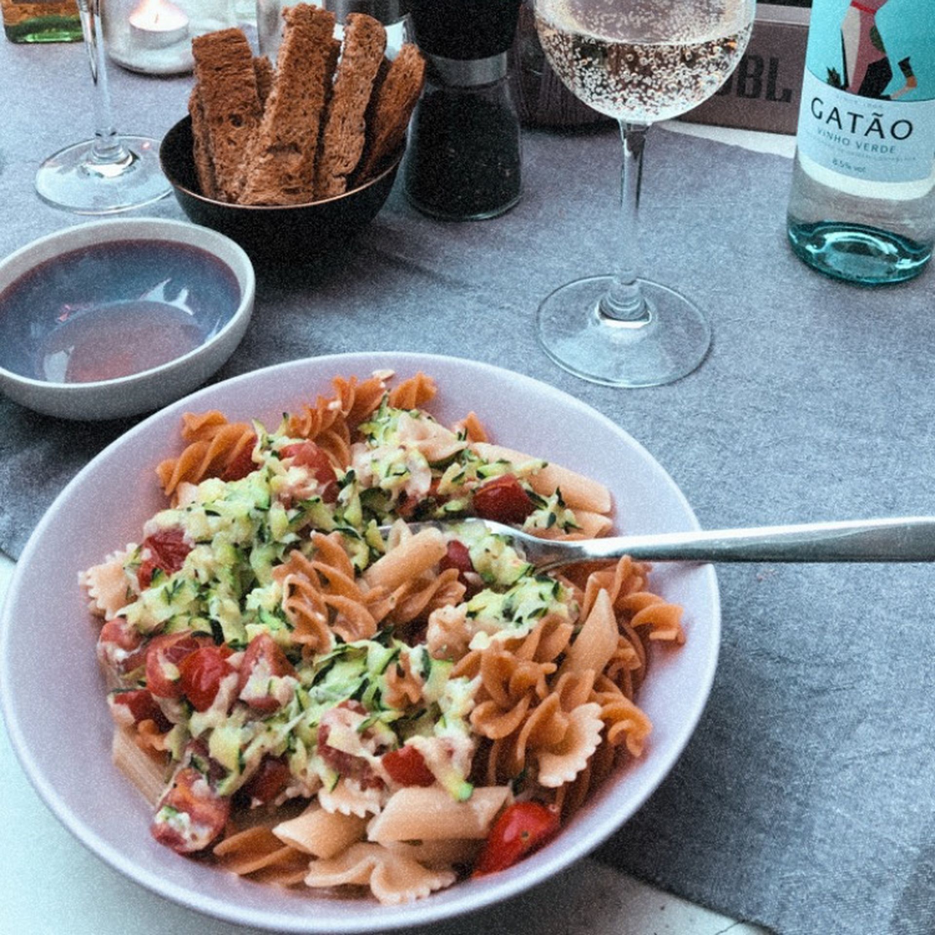 Creamy Zucchini Pasta