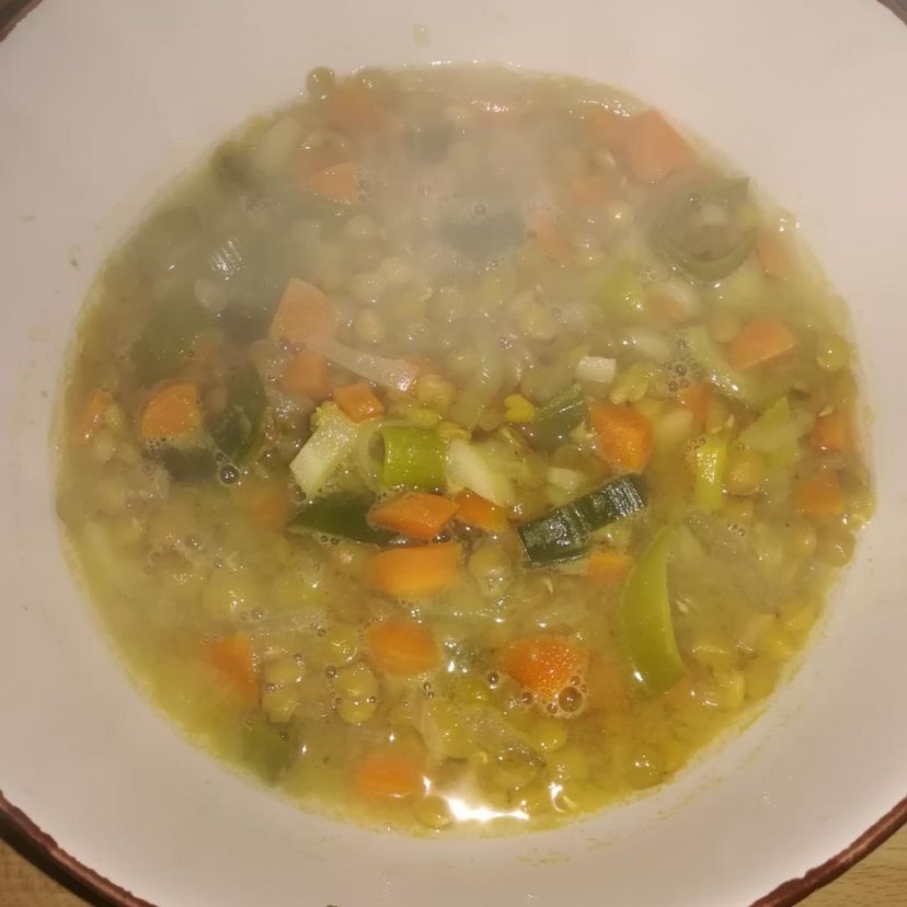 vegane Linsensuppe
