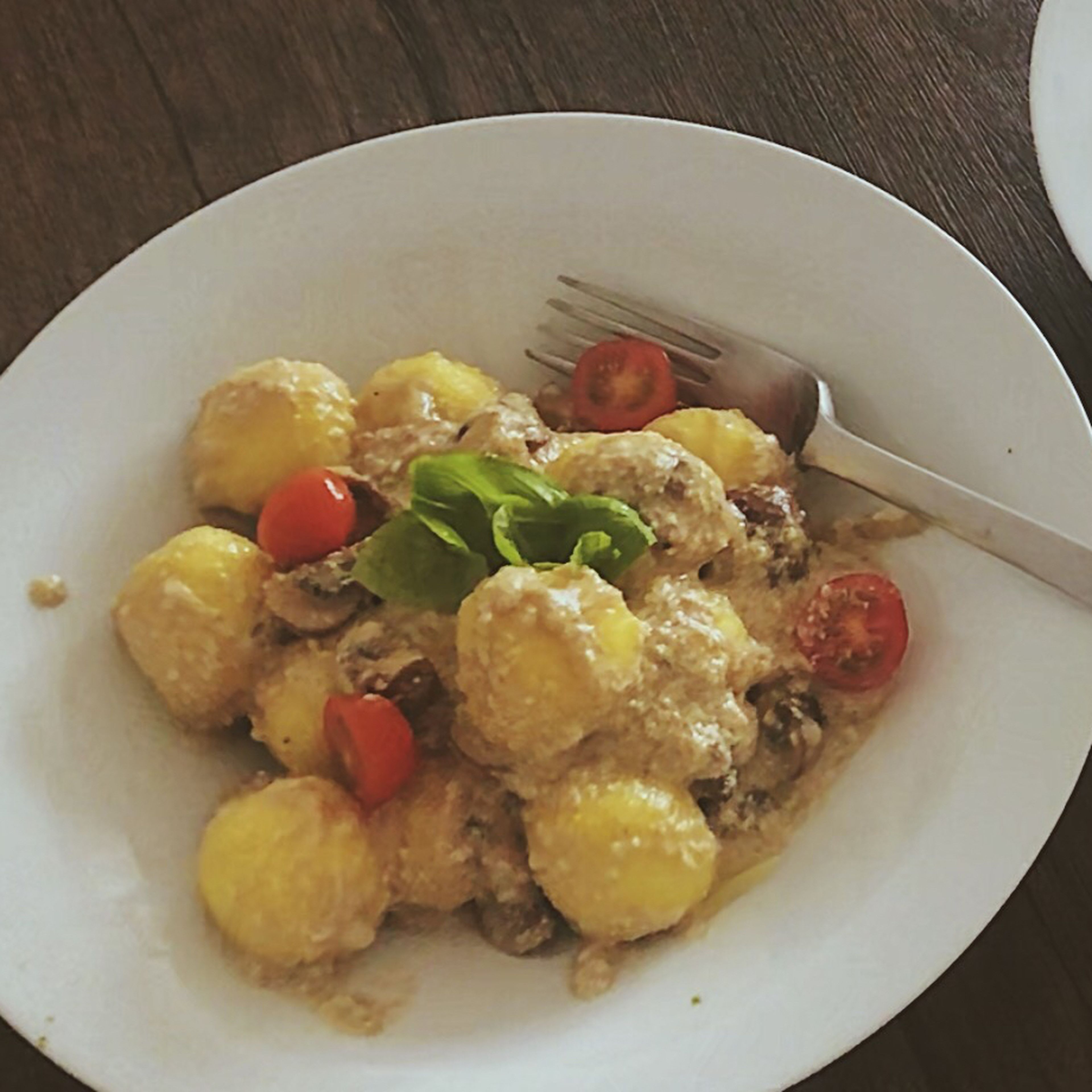 Gnocchi in Ricotta-Steinpilzsauce