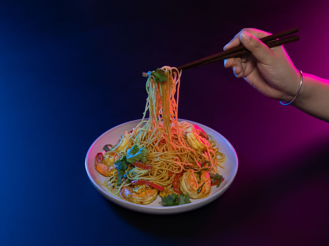Easy Singaporean noodles