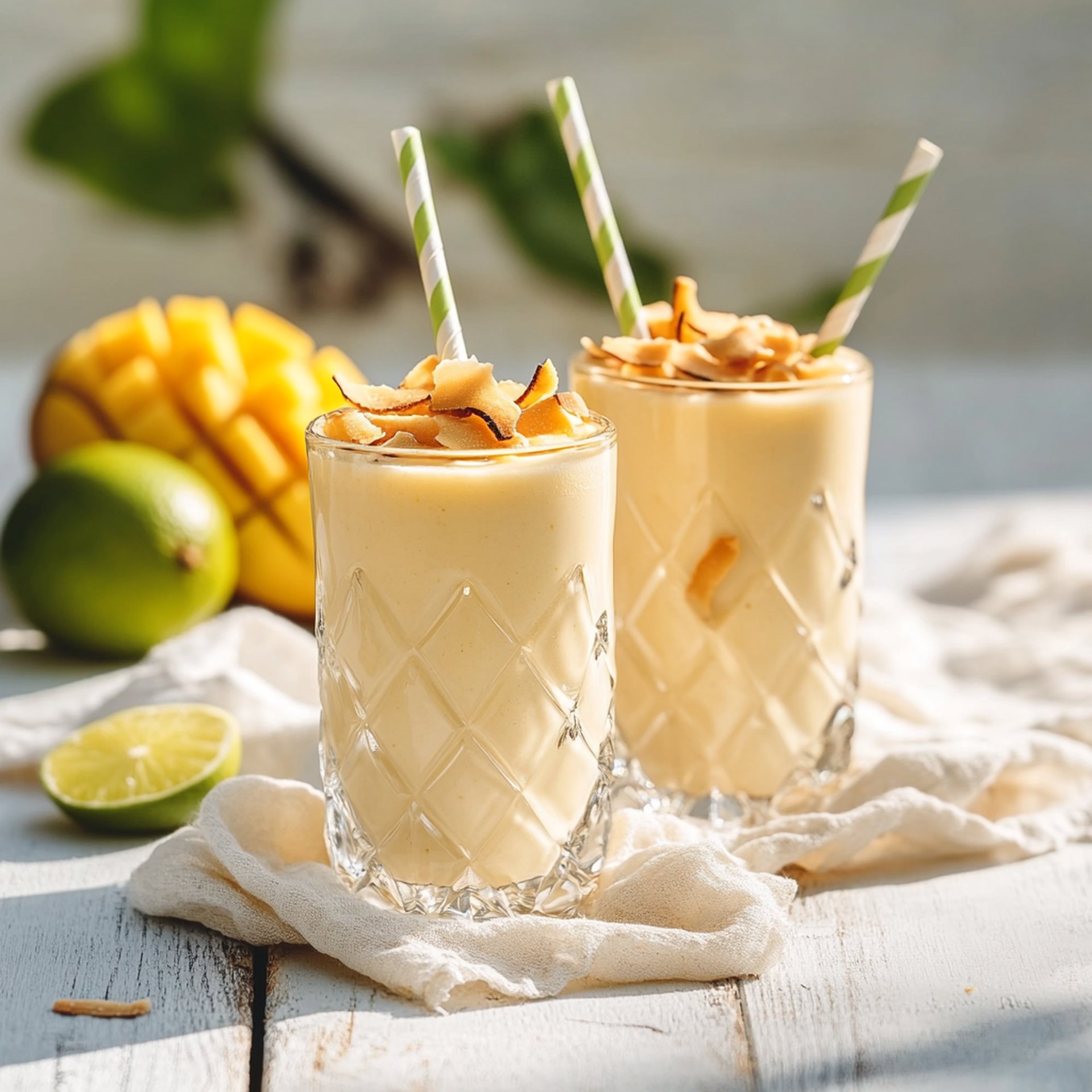 Mango Lassi Mit Kokosmilch