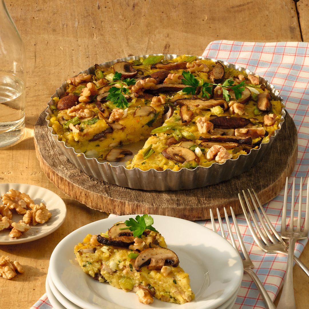 Polenta Quiche
