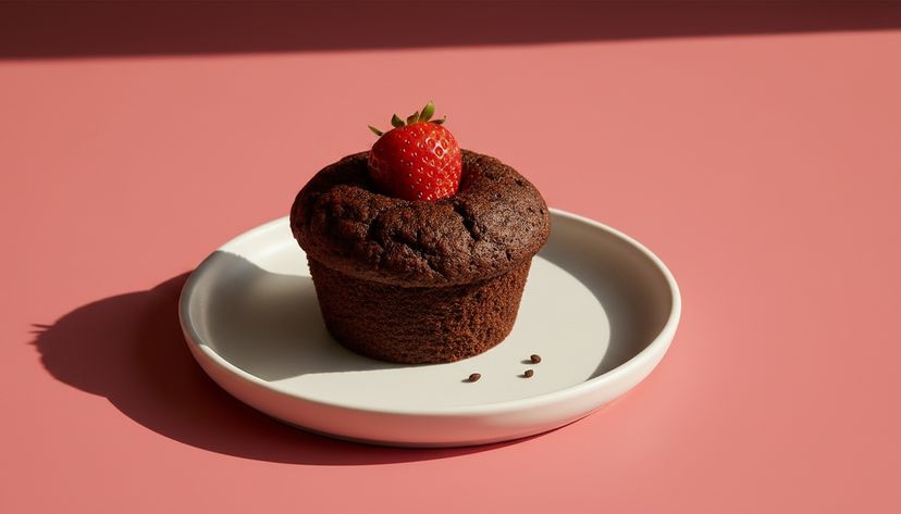 Schleckermäuler aufgepasst! Schoko-Muffins mit fruchtigem Kern
