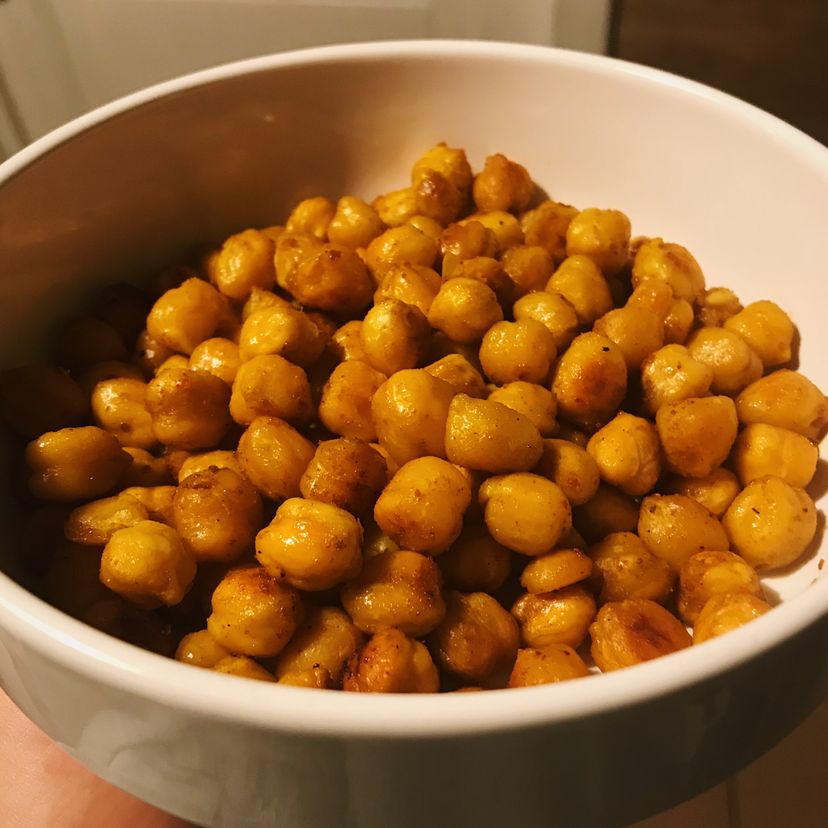 Ultra Delicious 7-Spice Roasted Chickpeas