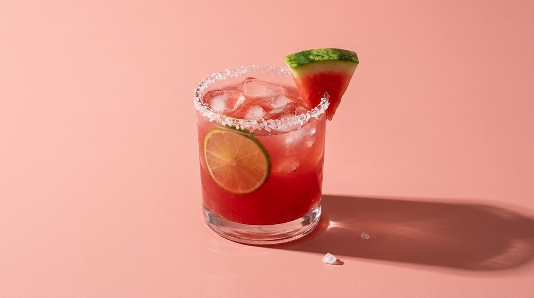 Erfrischende Wassermelonen-Margarita für warme Sommerabende