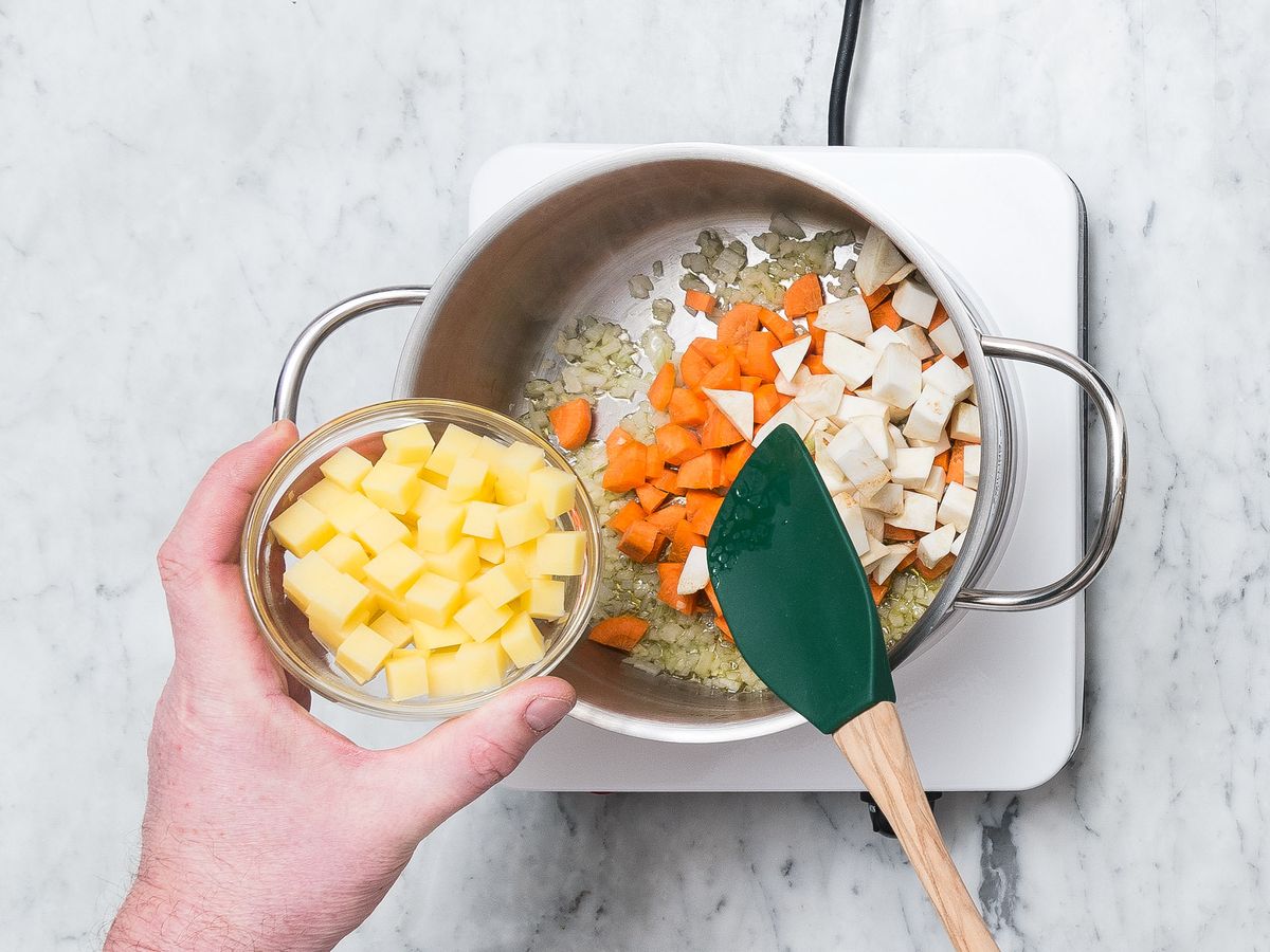 Zanderfilet mit Linsengemüse | Rezept | Kitchen Stories