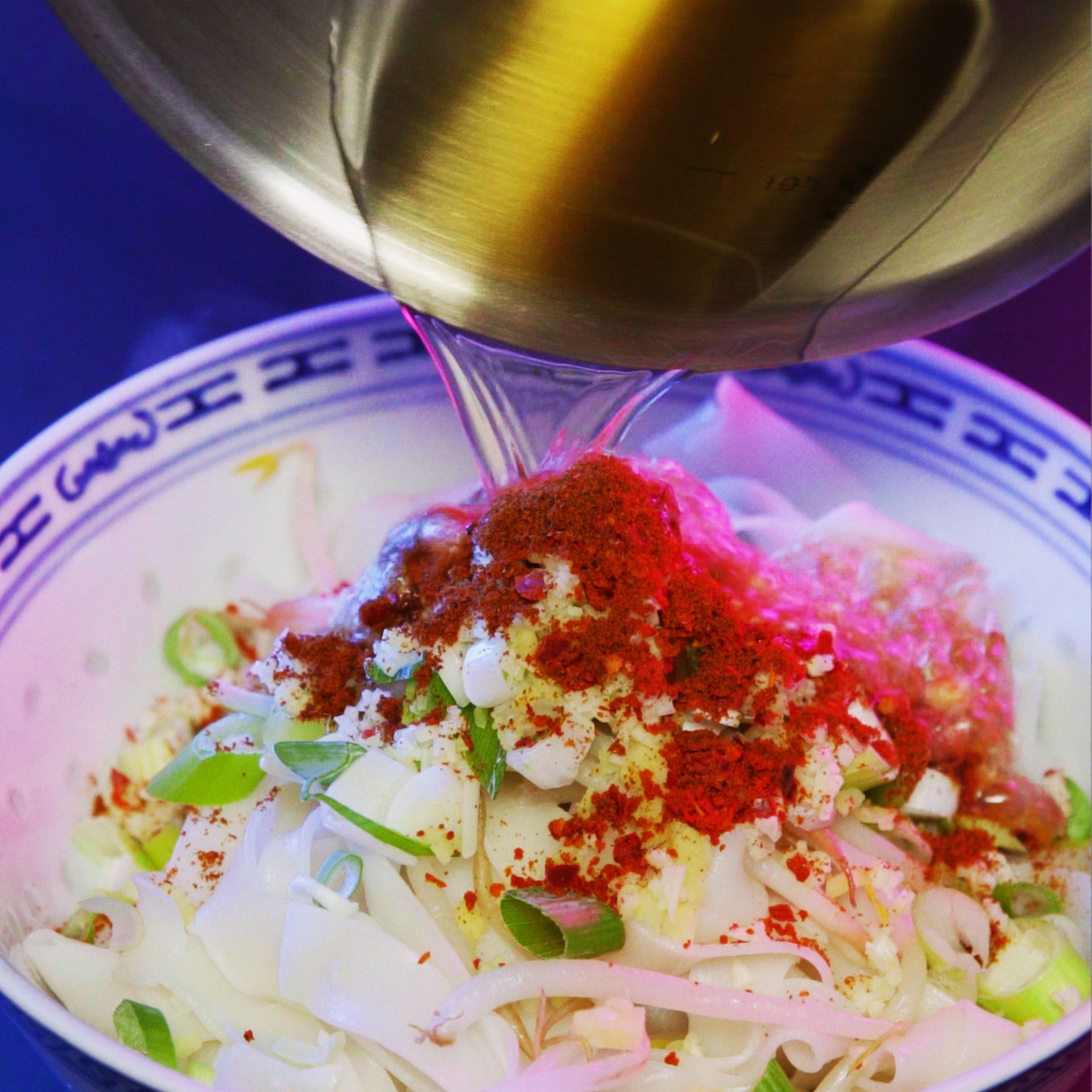 Easy garlic chili oil rice noodles Recipe Kitchen Stories