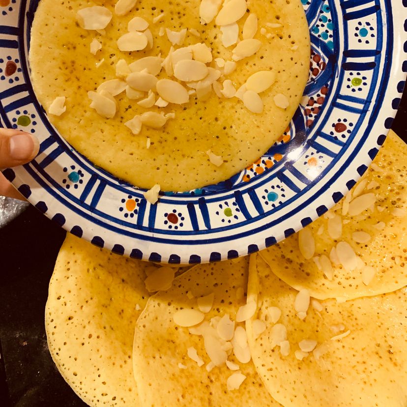 بغرير-Bghrir (Northafrican pancakes) 🇹🇳🇩🇿🇲🇦