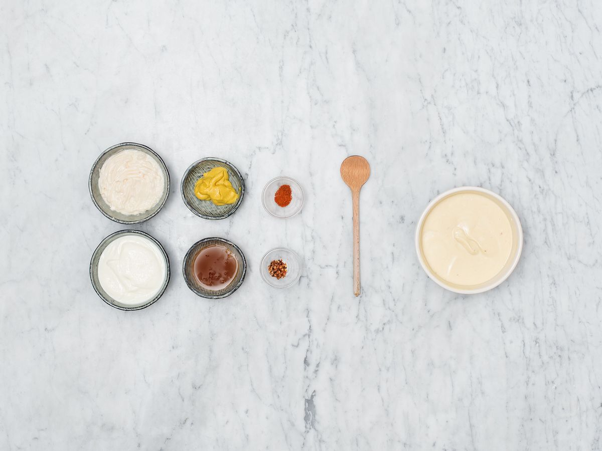 Homemade honey mustard dip | Recipe | Kitchen Stories