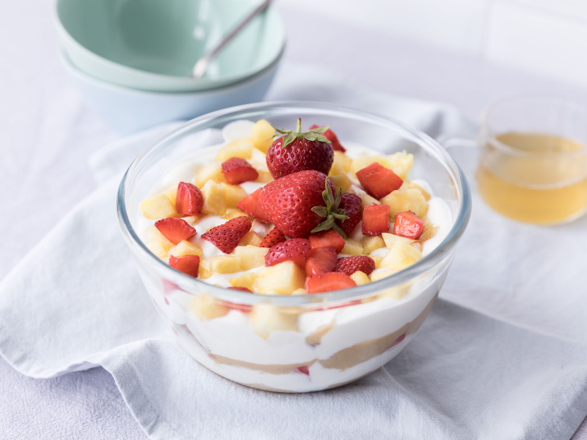 Ananas-Toffee-Trifle