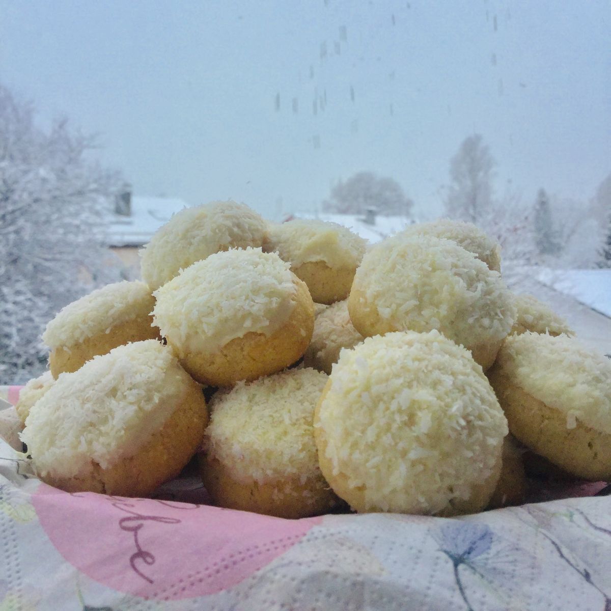 Kokos Winter Plätzchen | Rezept | Kitchen Stories