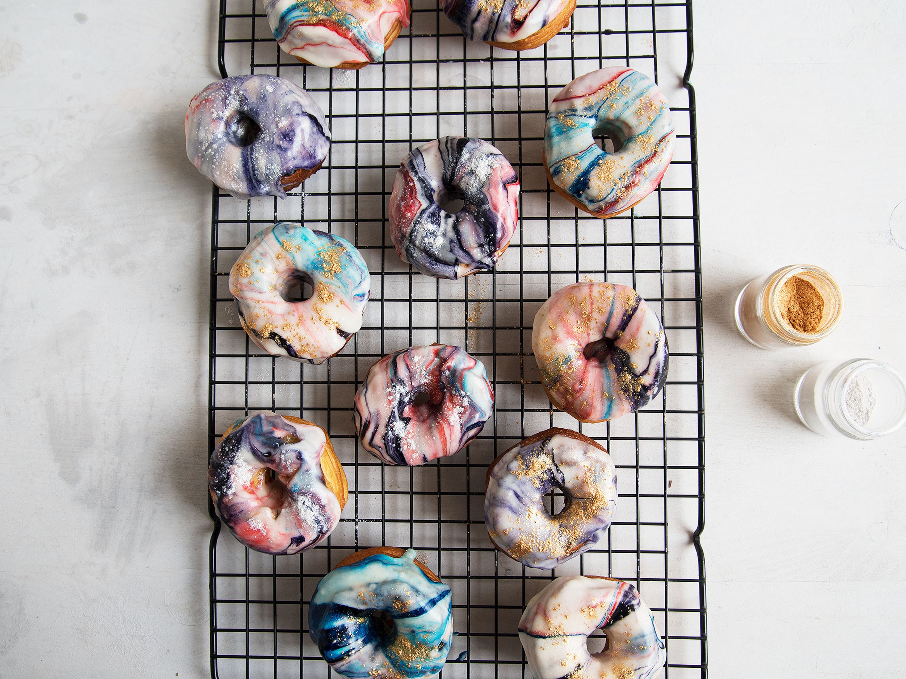 Galaxy doughnuts