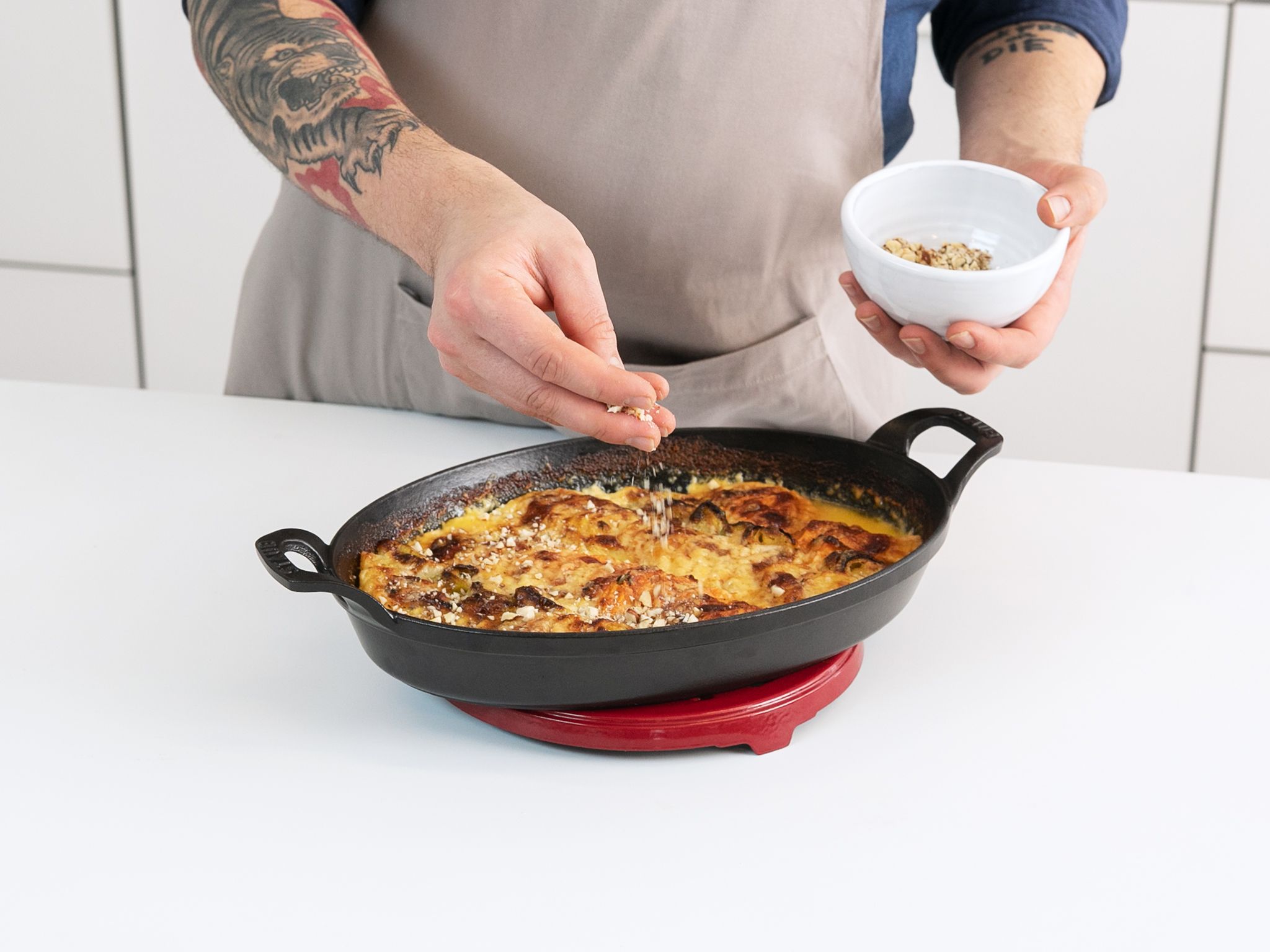 Cremiges Kartoffel-Lauch-Gratin | Rezept | Kitchen Stories