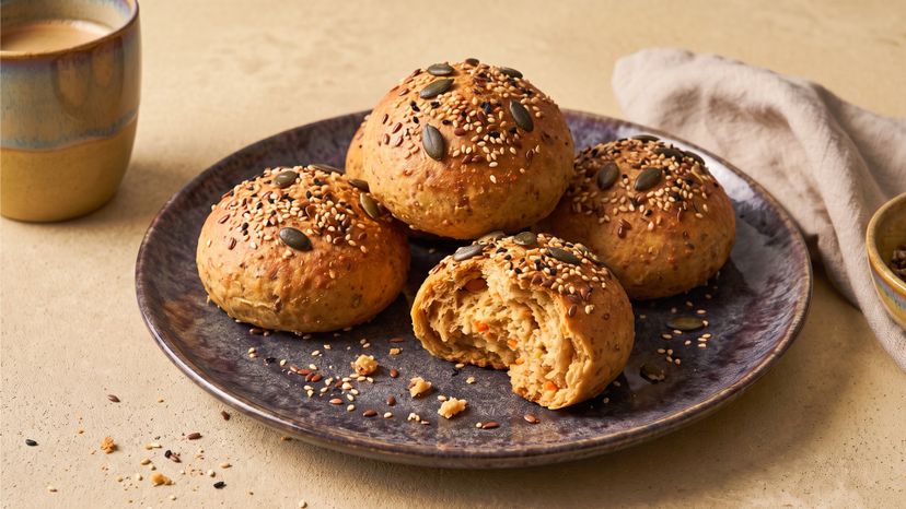 Saftige Linsen-Brötchen ganz einfach selber backen