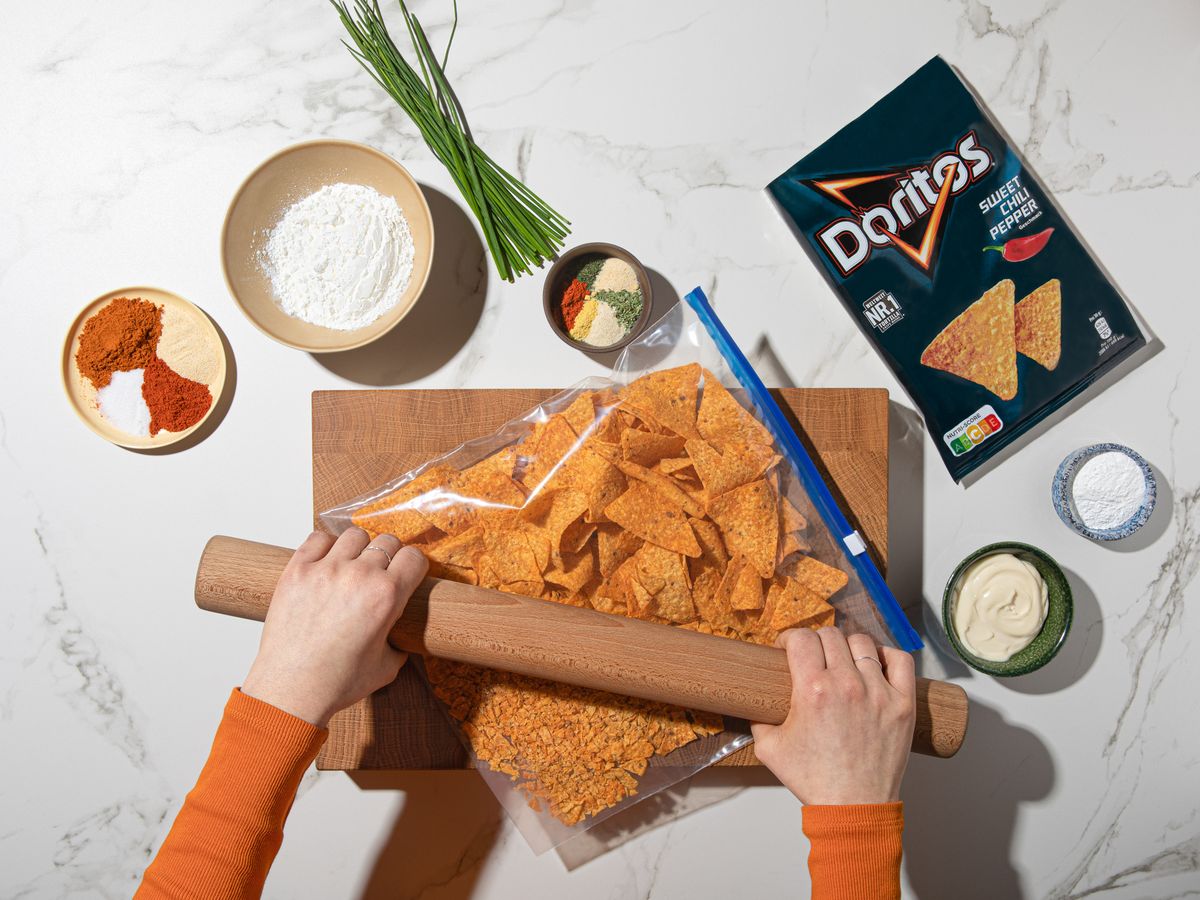 Popcorn Chicken mit Ranch Dressing | Rezept | Kitchen Stories