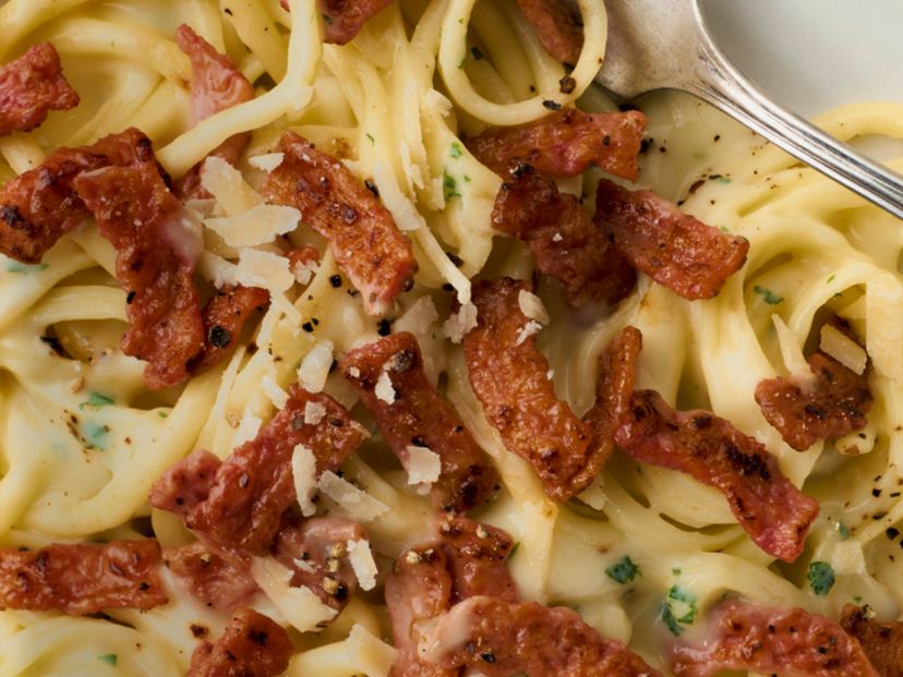 Vegane Spaghetti Carbonara