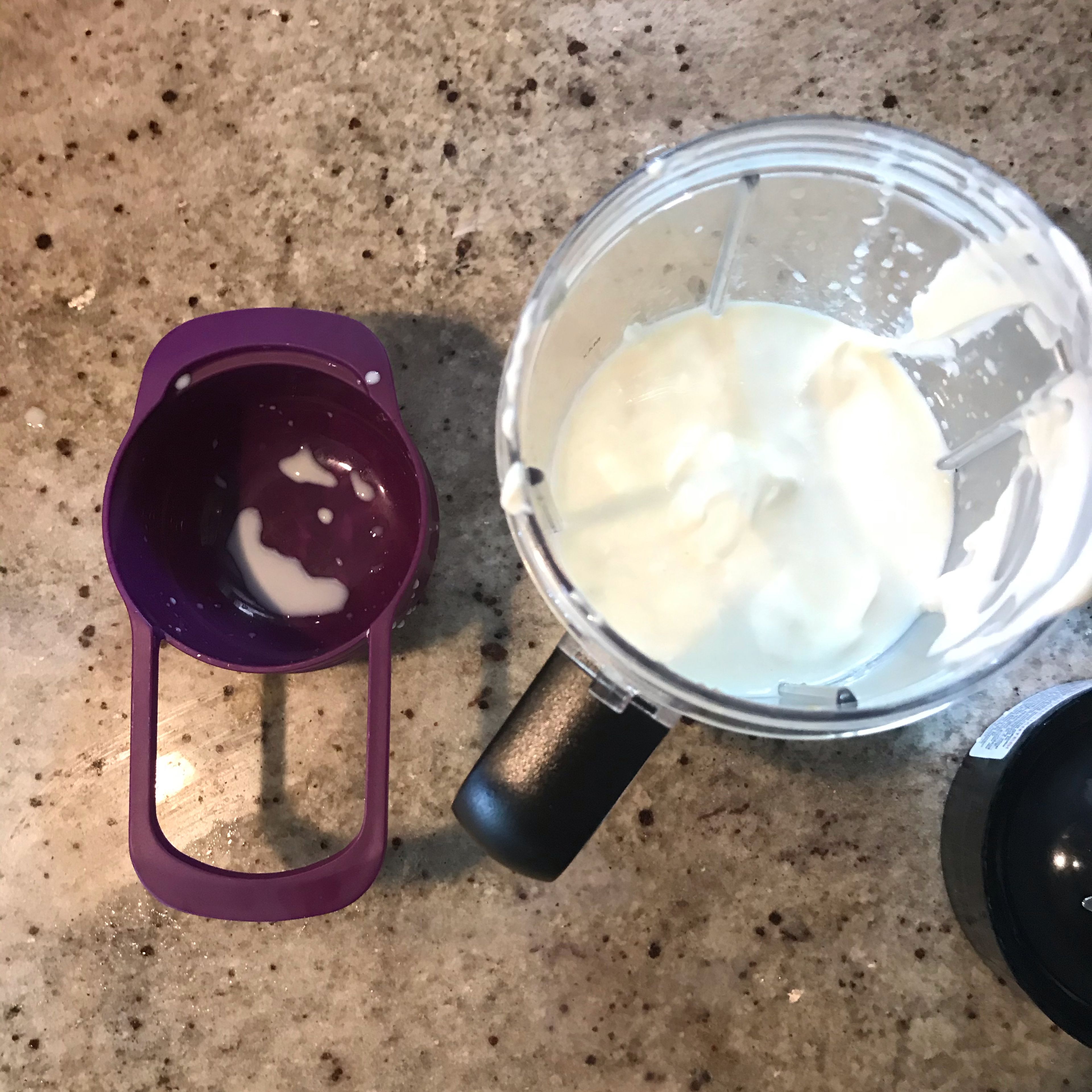 Add in 250 g of milk to your smoothie￼