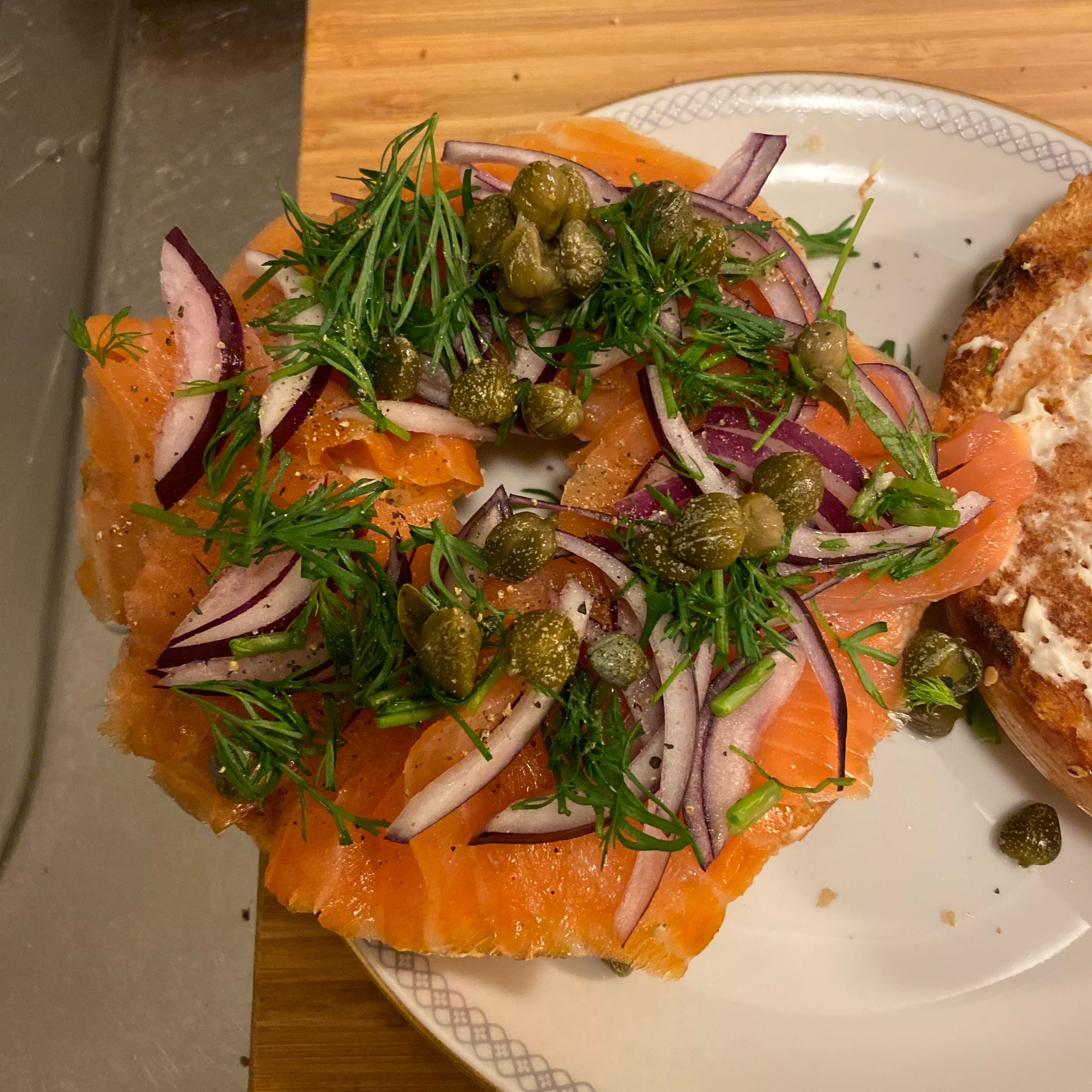 Bagel with smoked salmon Recipe Kitchen Stories