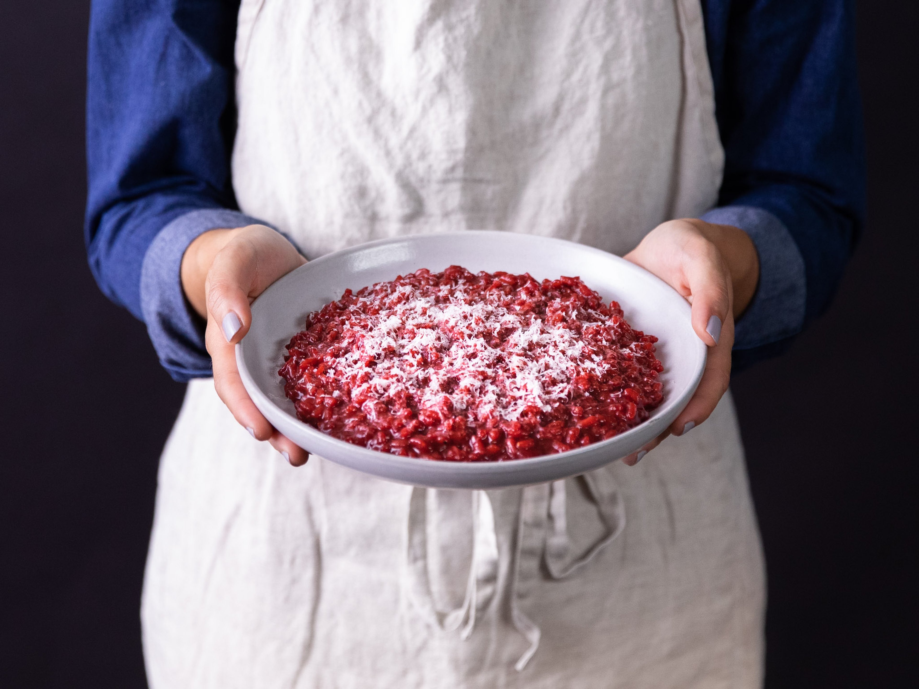 Rote Bete-Risotto mit 5 Zutaten