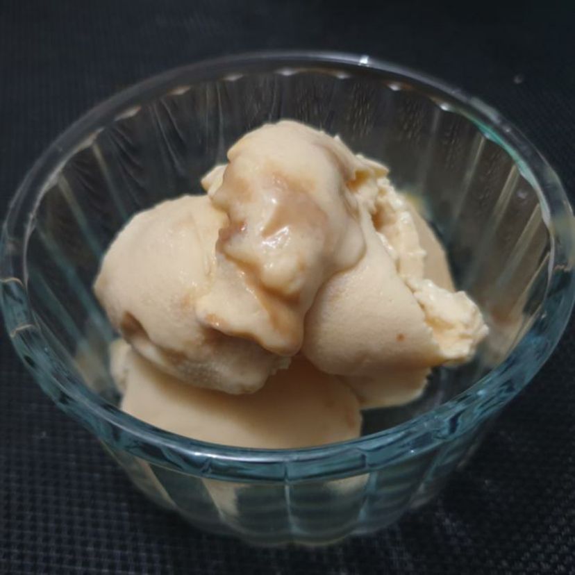 Salted Dulce de Leche (Caramel) Ice Cream
