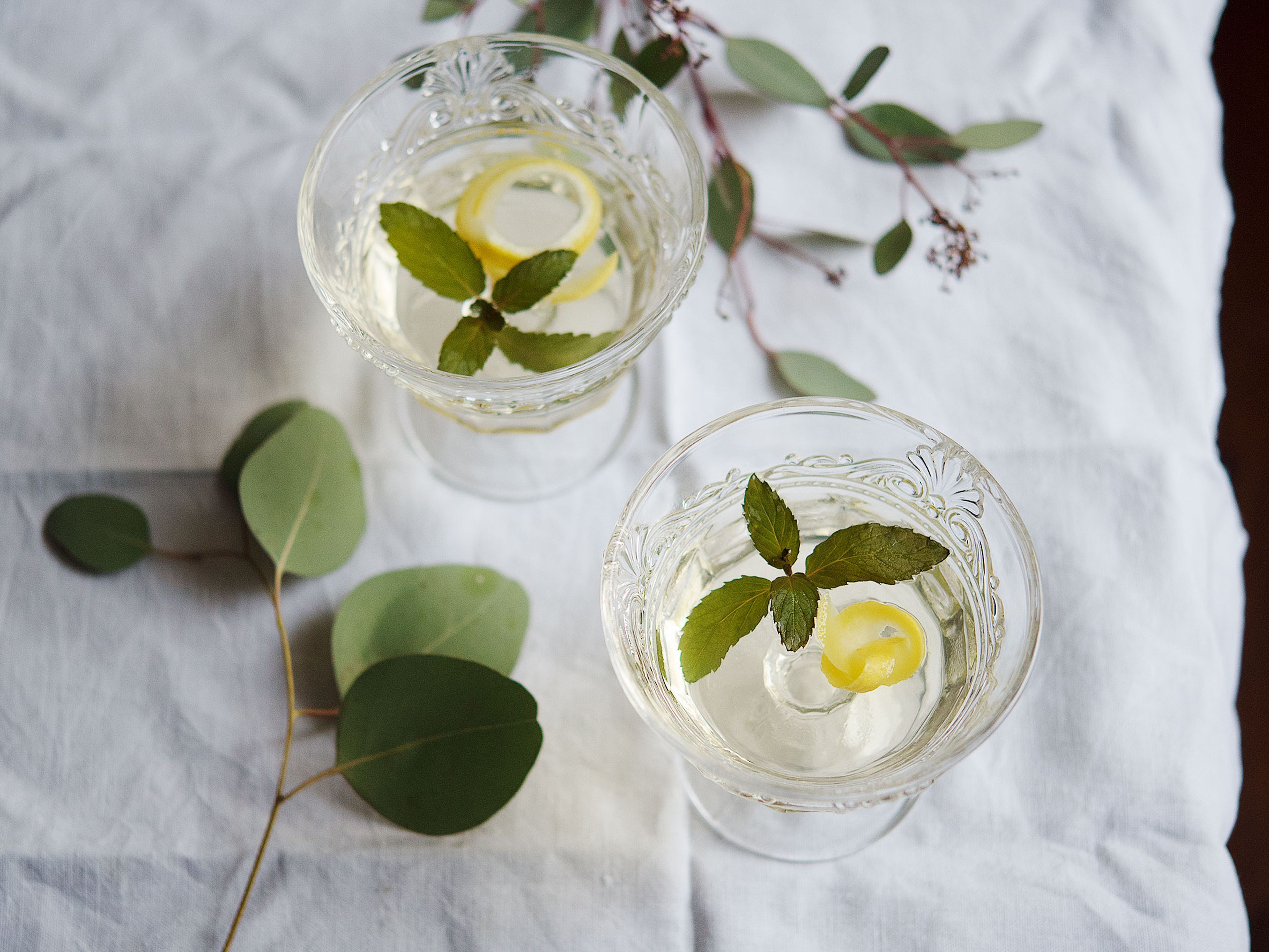 Holunderblütengelee mit Sekt