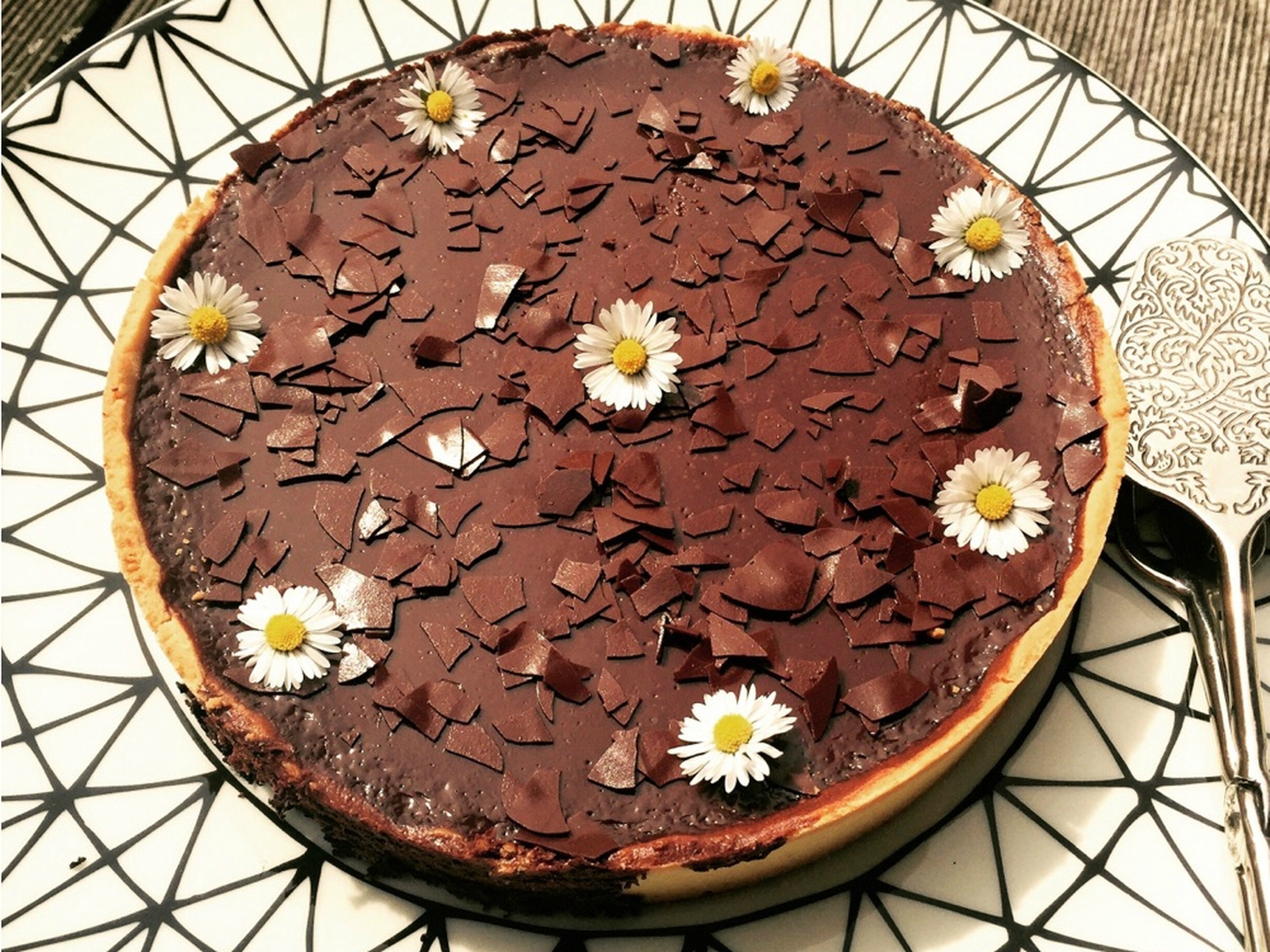 Chocolate tart