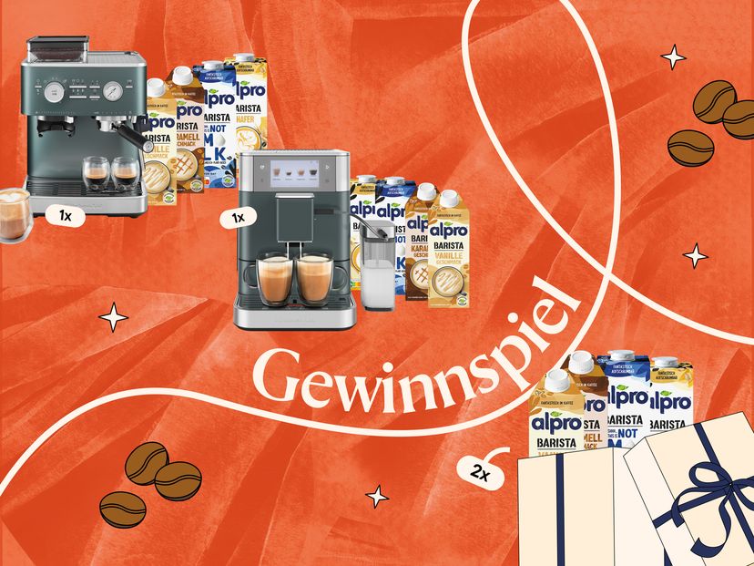 Gewinne dein Barista-Startpaket mit Alpro