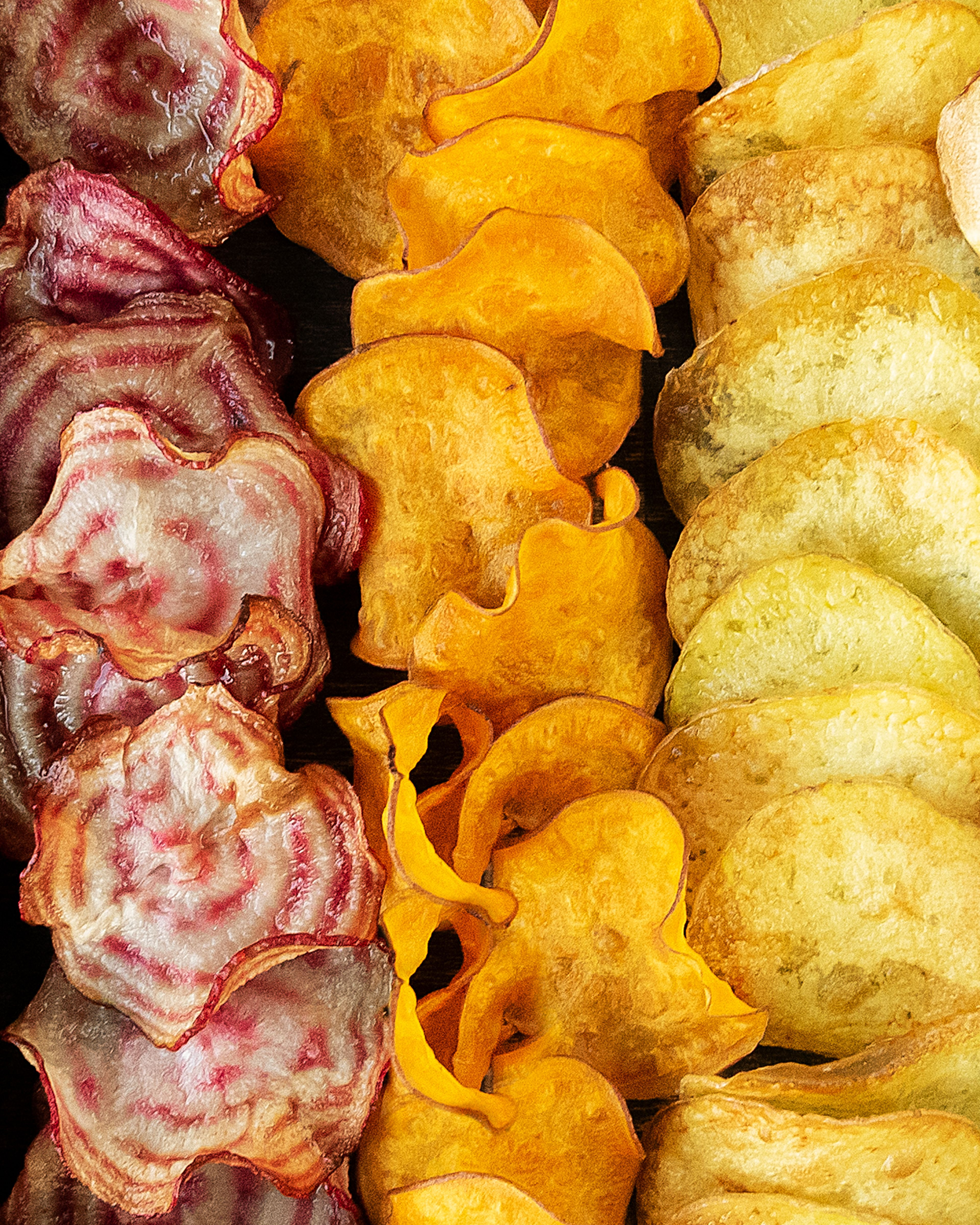 How to make thin vegie chips