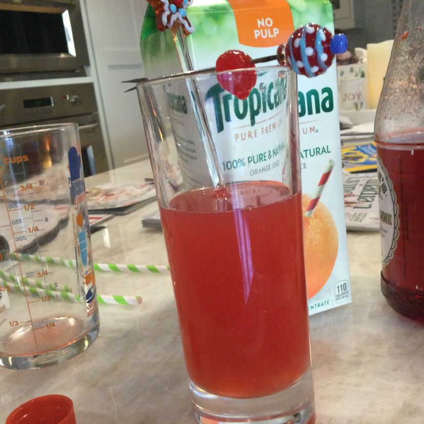 Shirley temple less sugar