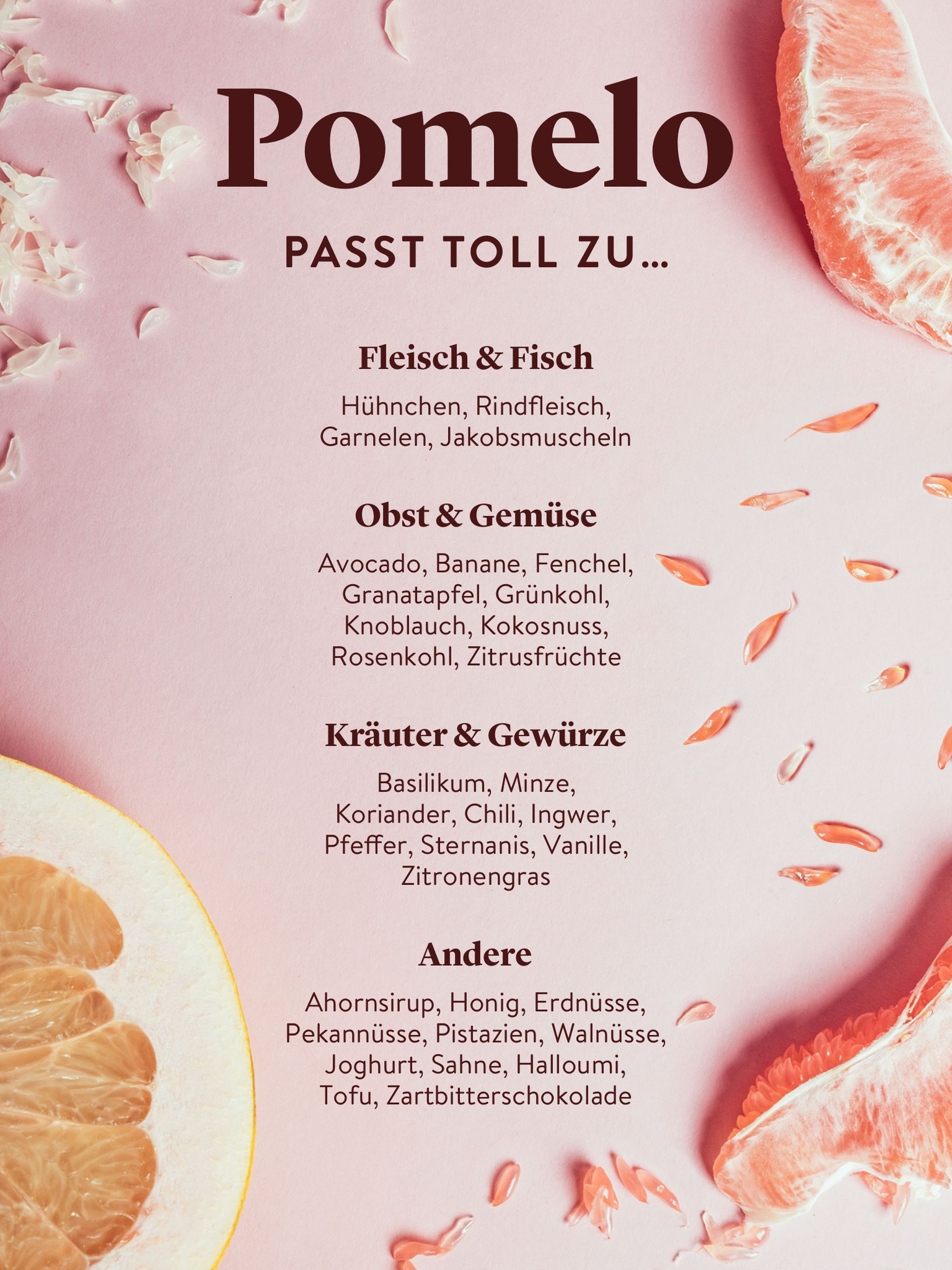 Jetzt in Saison Pomelo richtig kaufen, lagern und zubereiten Stories
