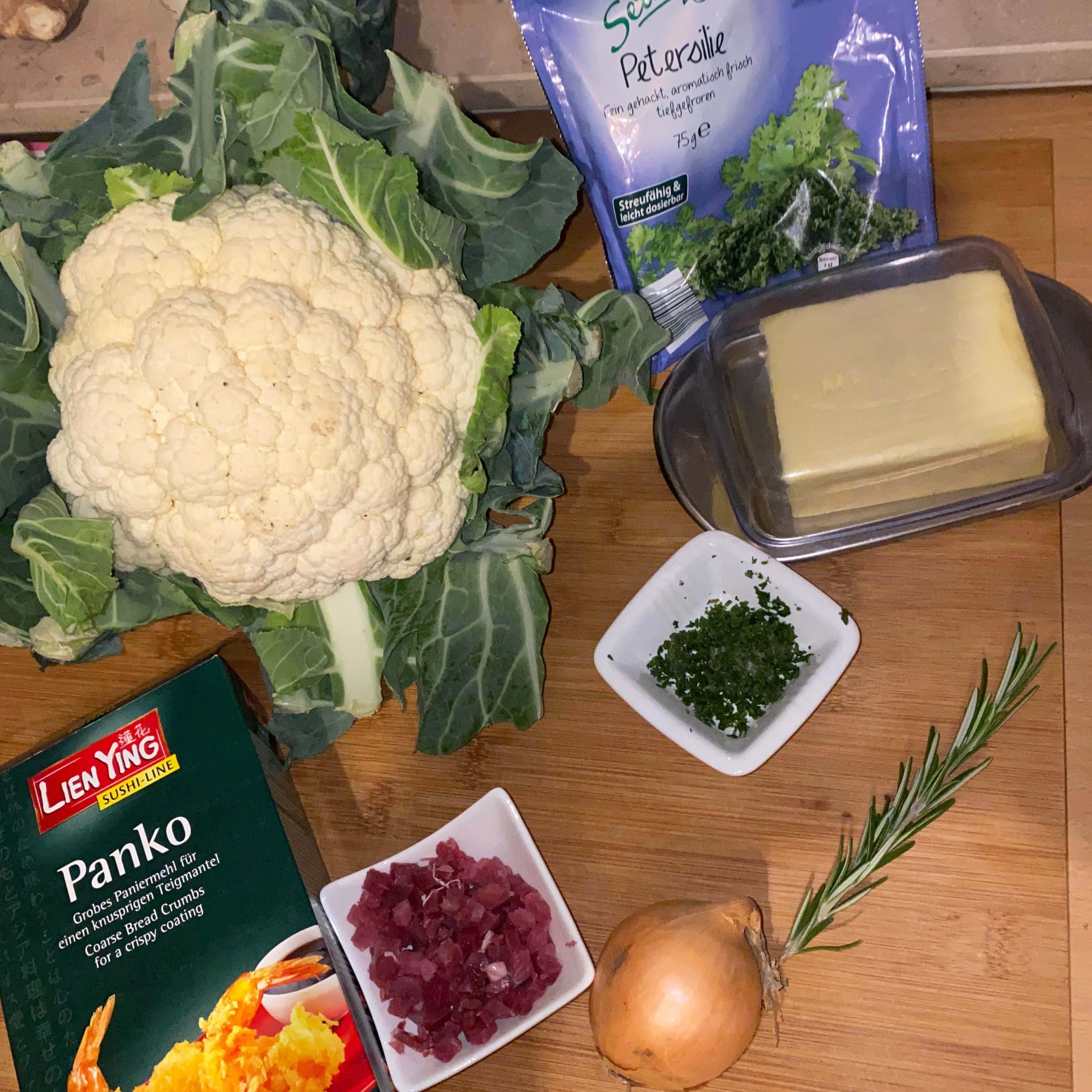 Blumenkohl Rösti￼￼