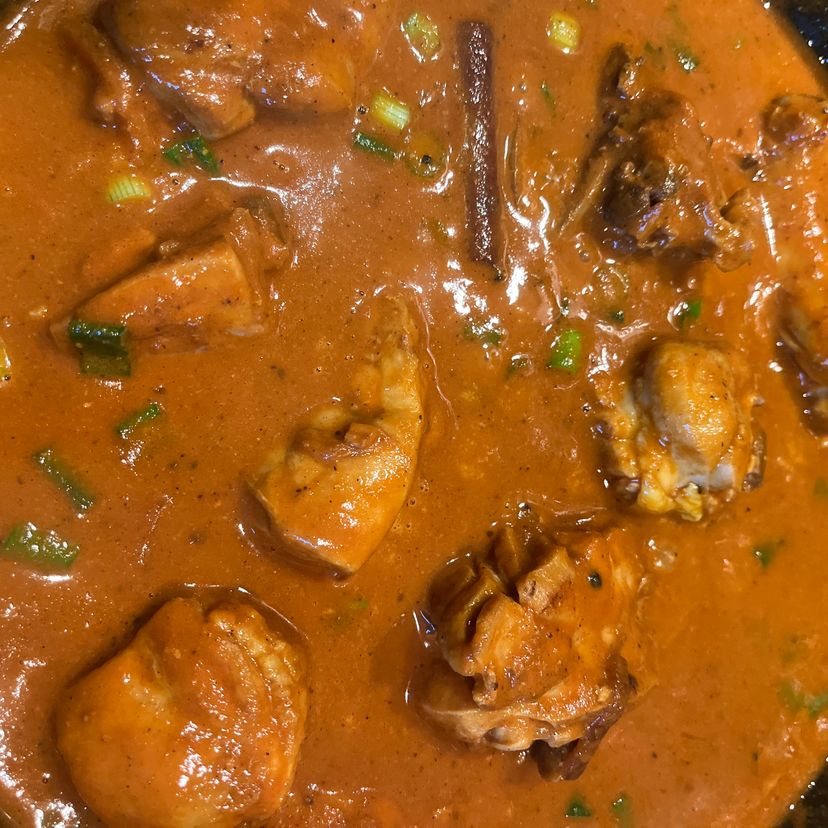 Madras chicken curry