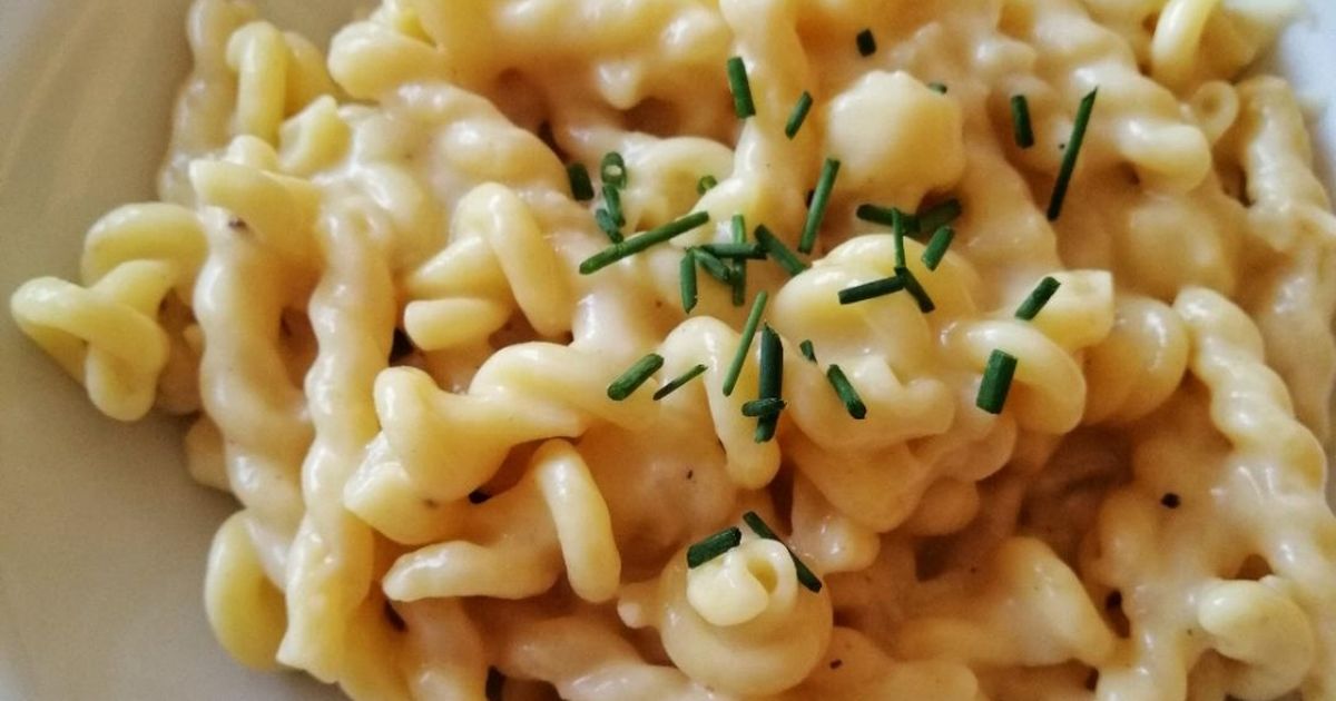 Käse-Knoblauch Pasta | Rezept | Kitchen Stories